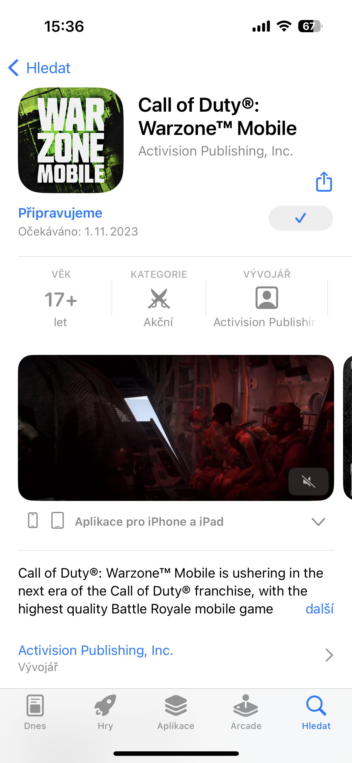 call of duty mobile app store