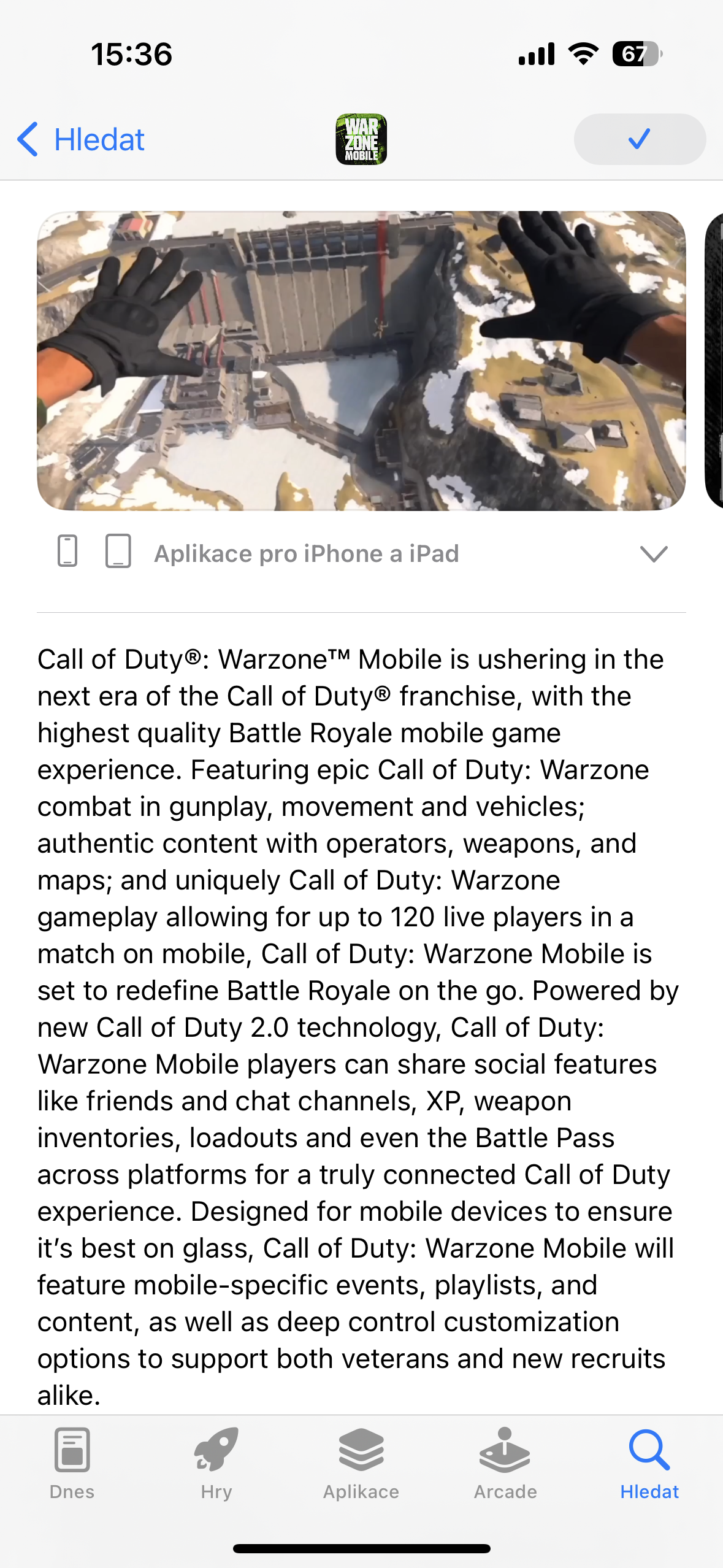 call of duty mobile description