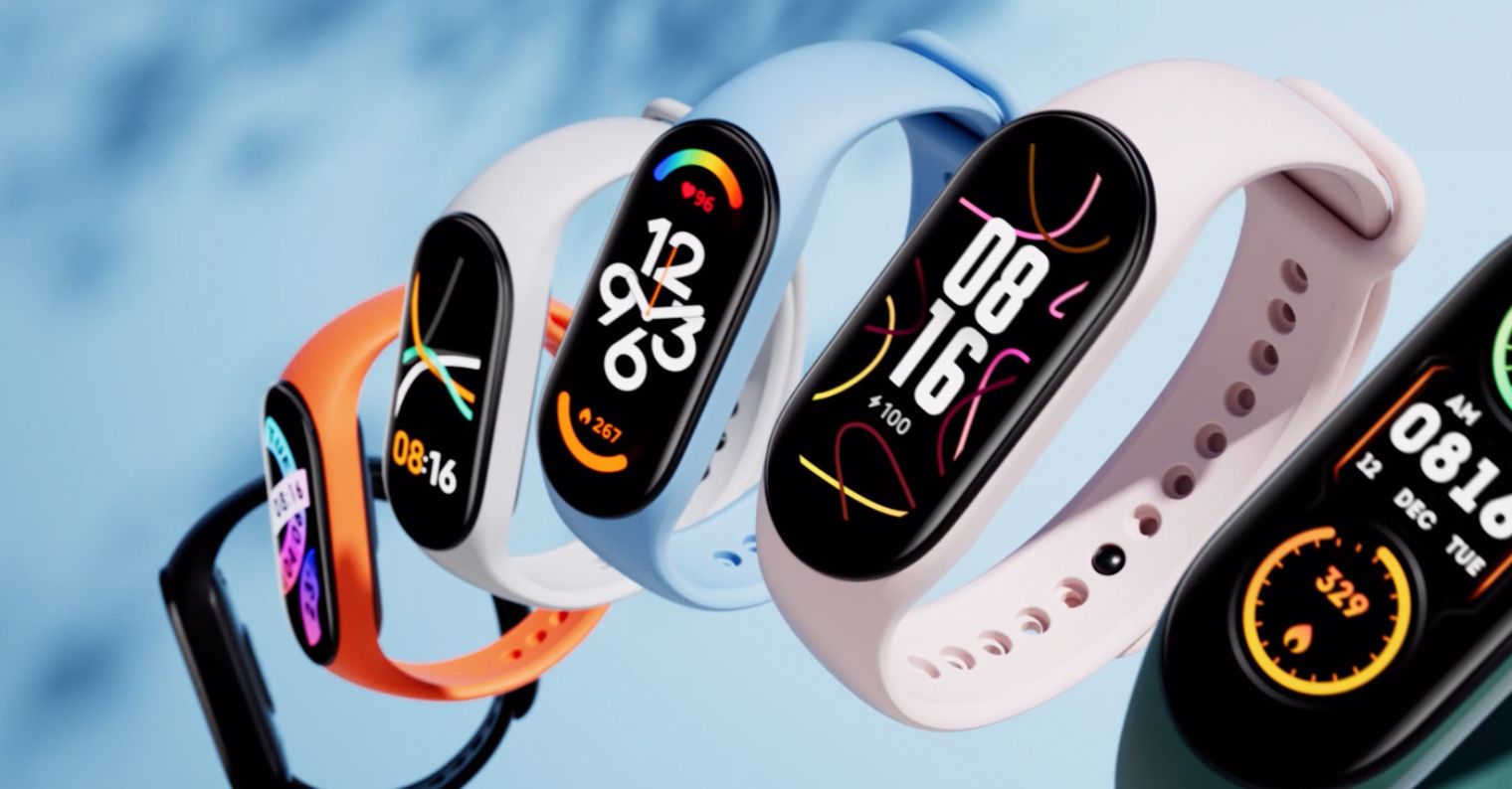 colorful smart fitness bands