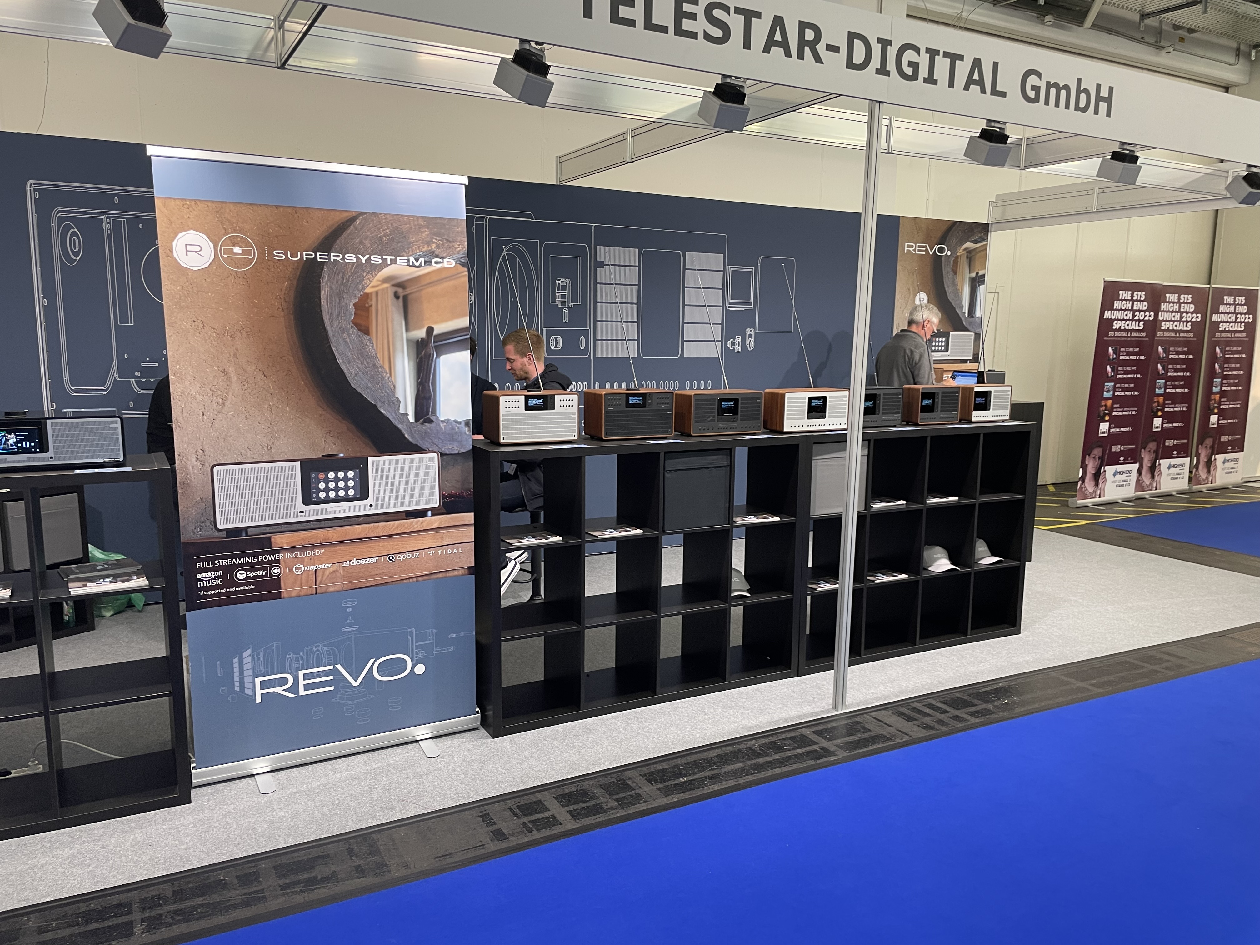 digital radio display booth