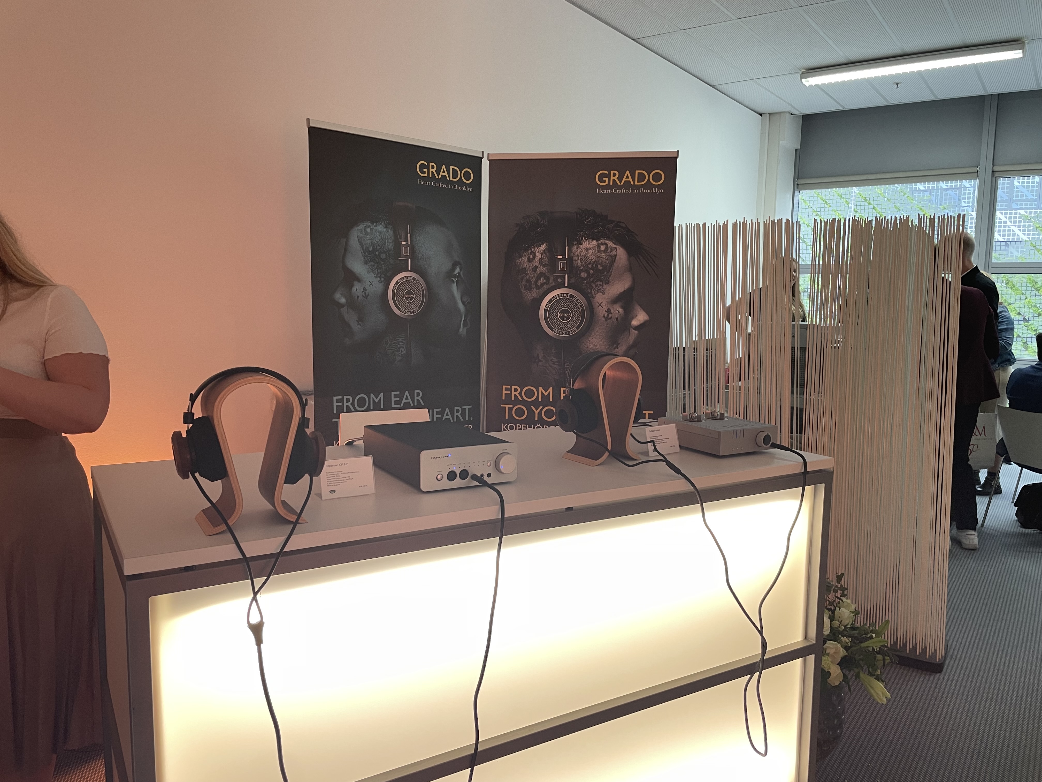 grado headphones display