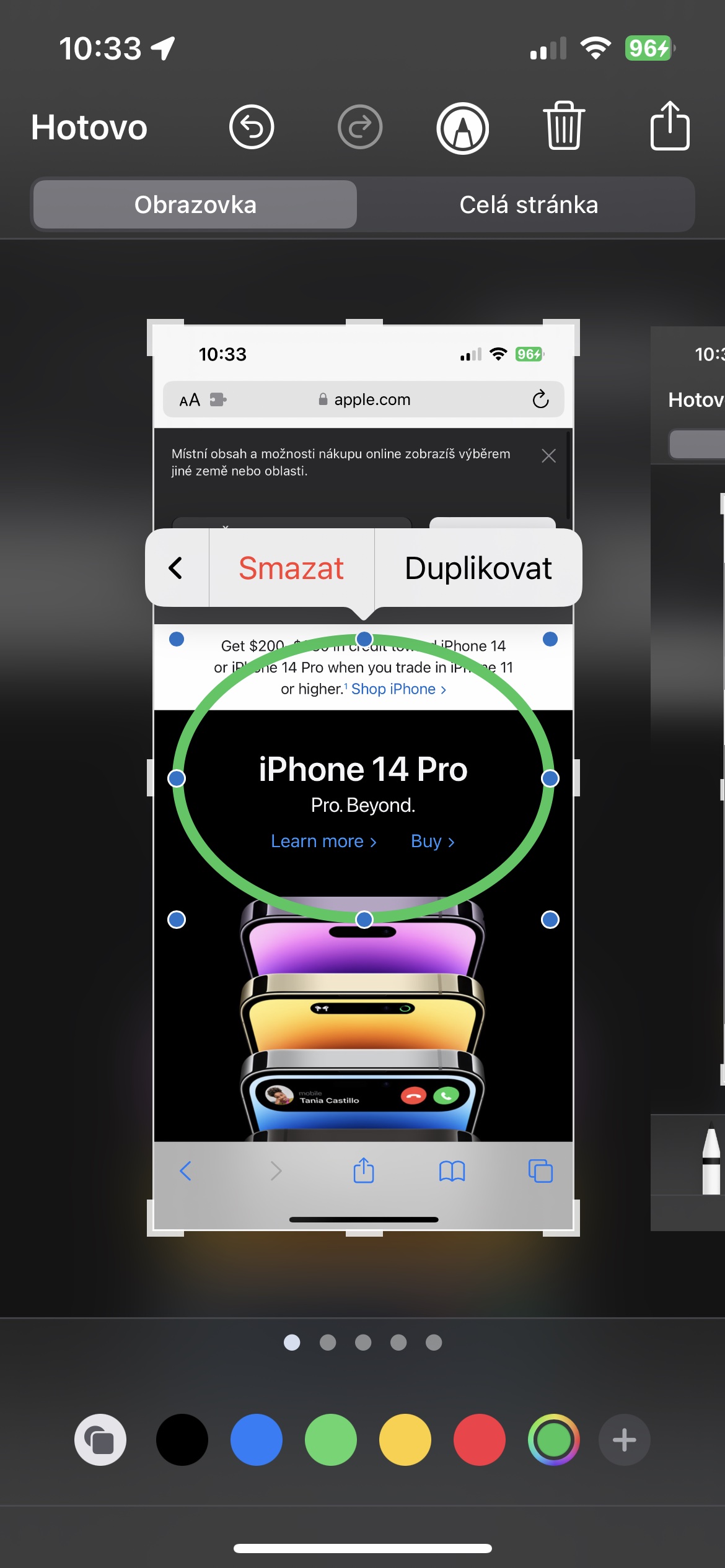 iphone 14 pro promo screen