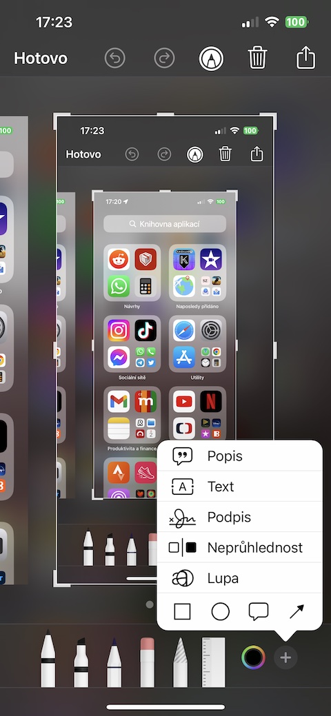 iphone screenshot editing tools