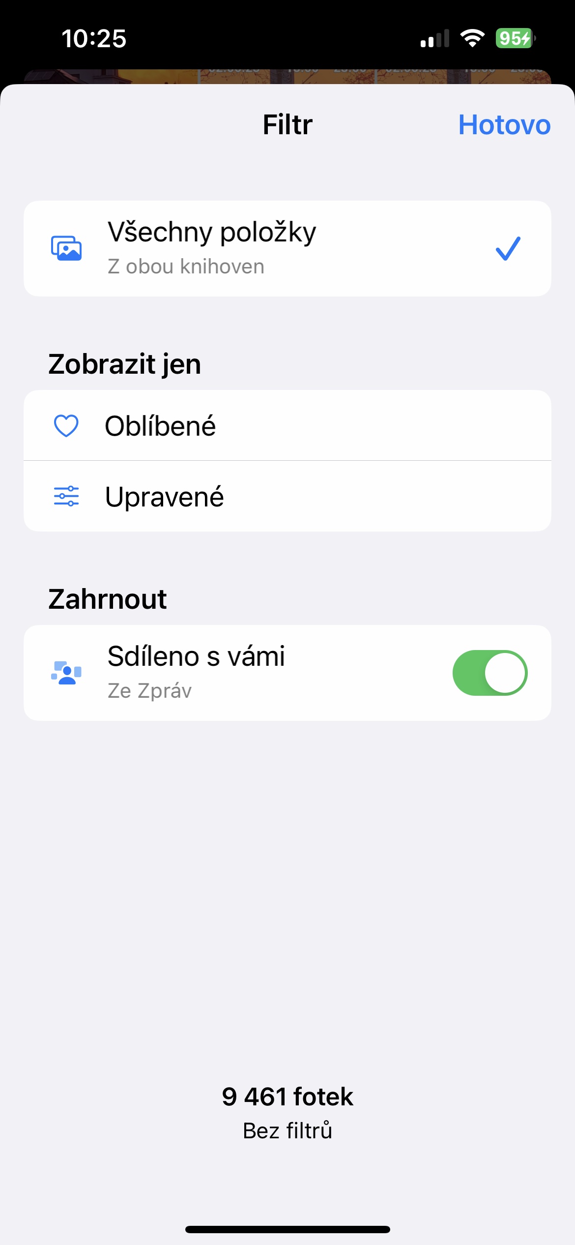 photo filter settings