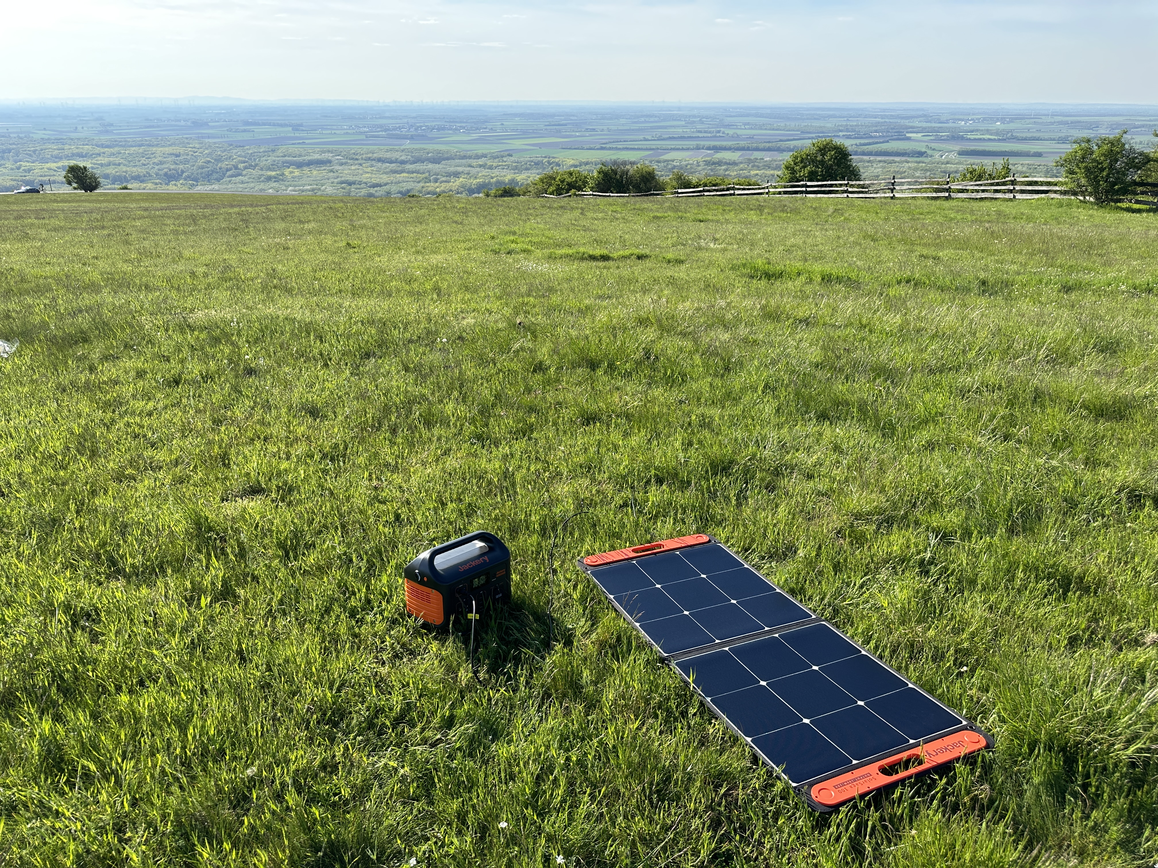 solar panel field closeup