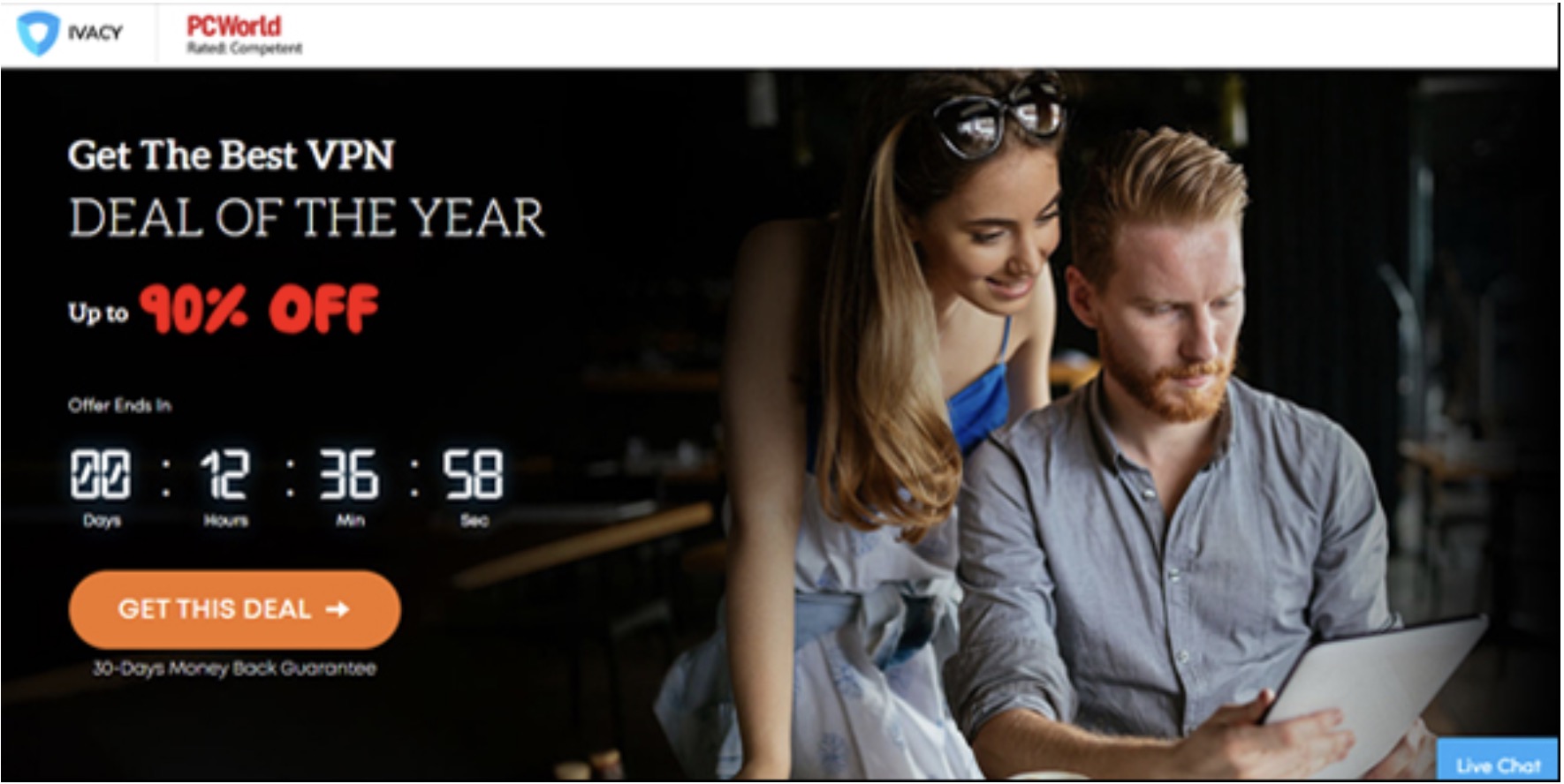 vpn deal couple tablet