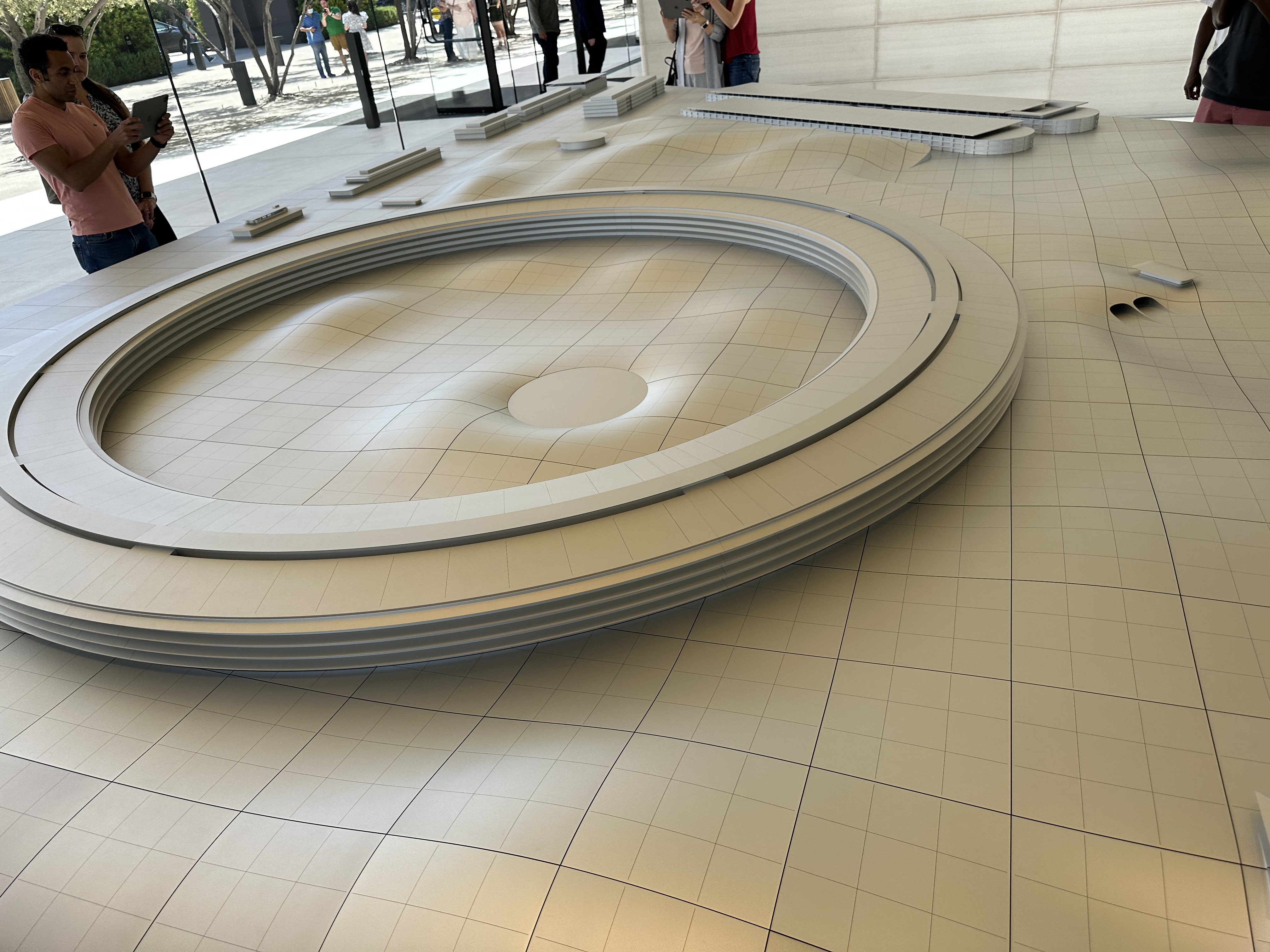 apple campus model overview