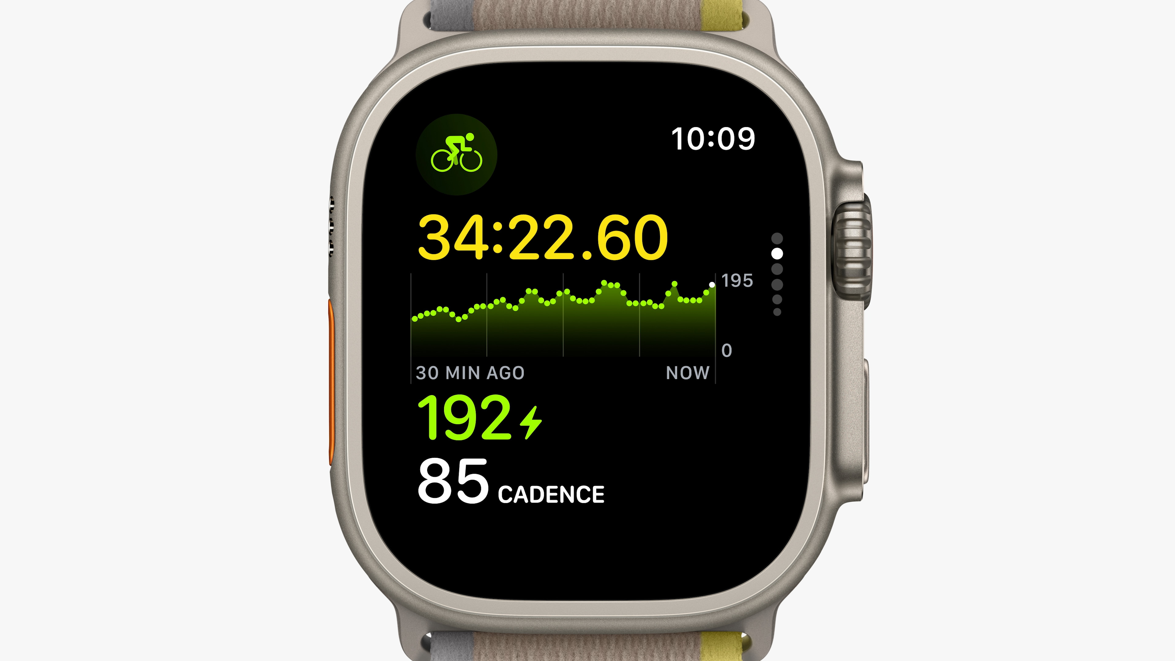 apple watch cycling cadence