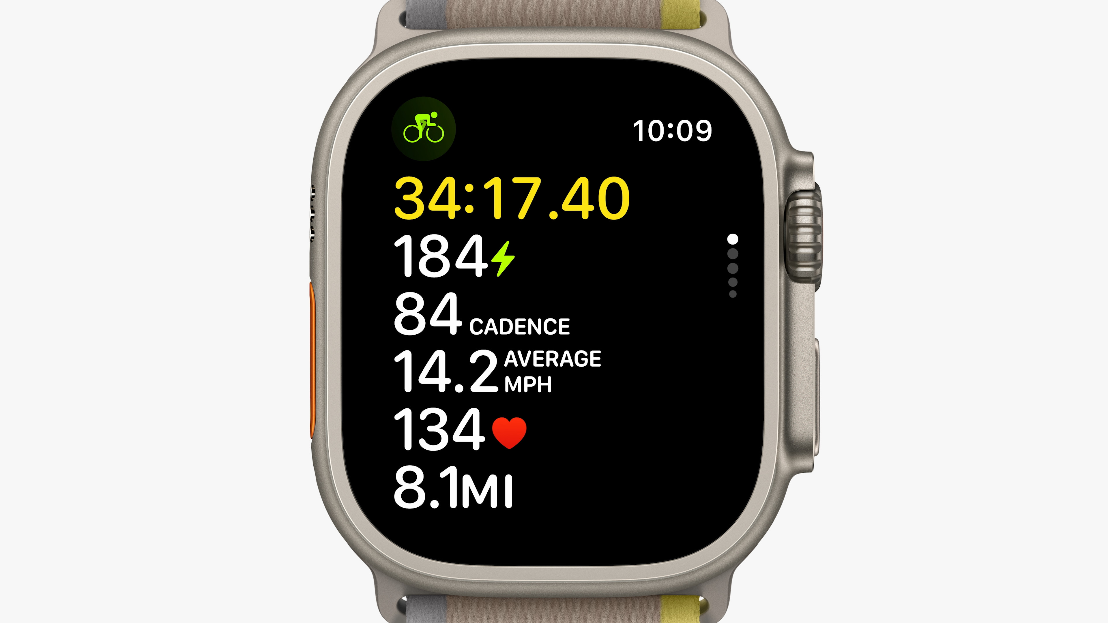 apple watch cycling metrics