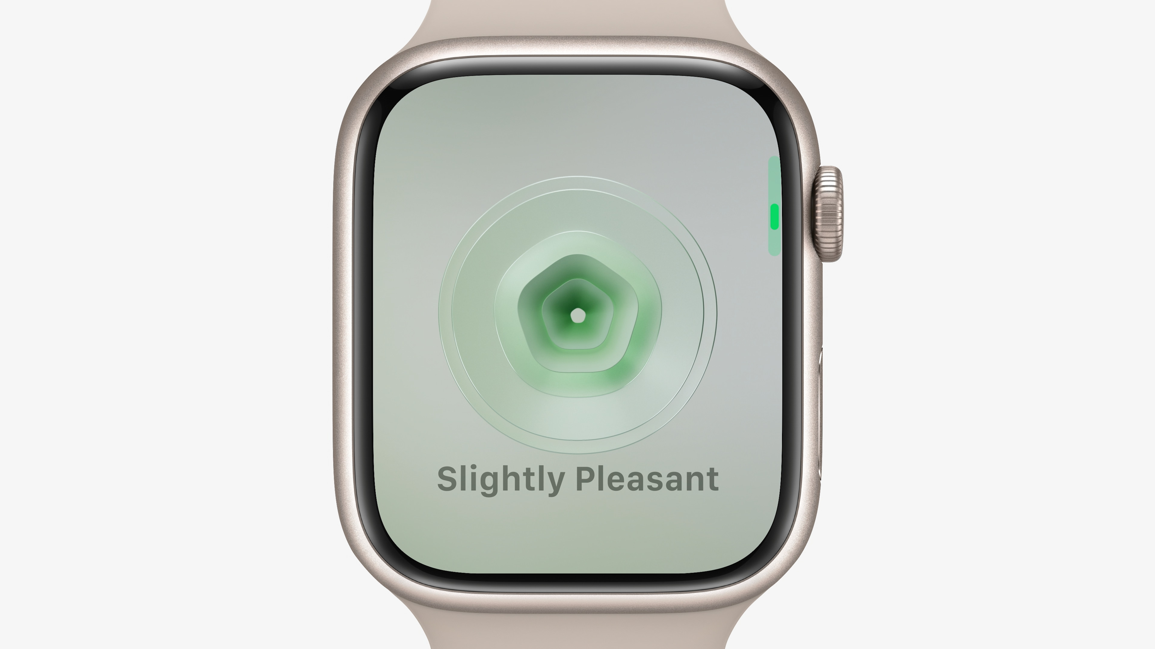 apple watch slightly pleasant