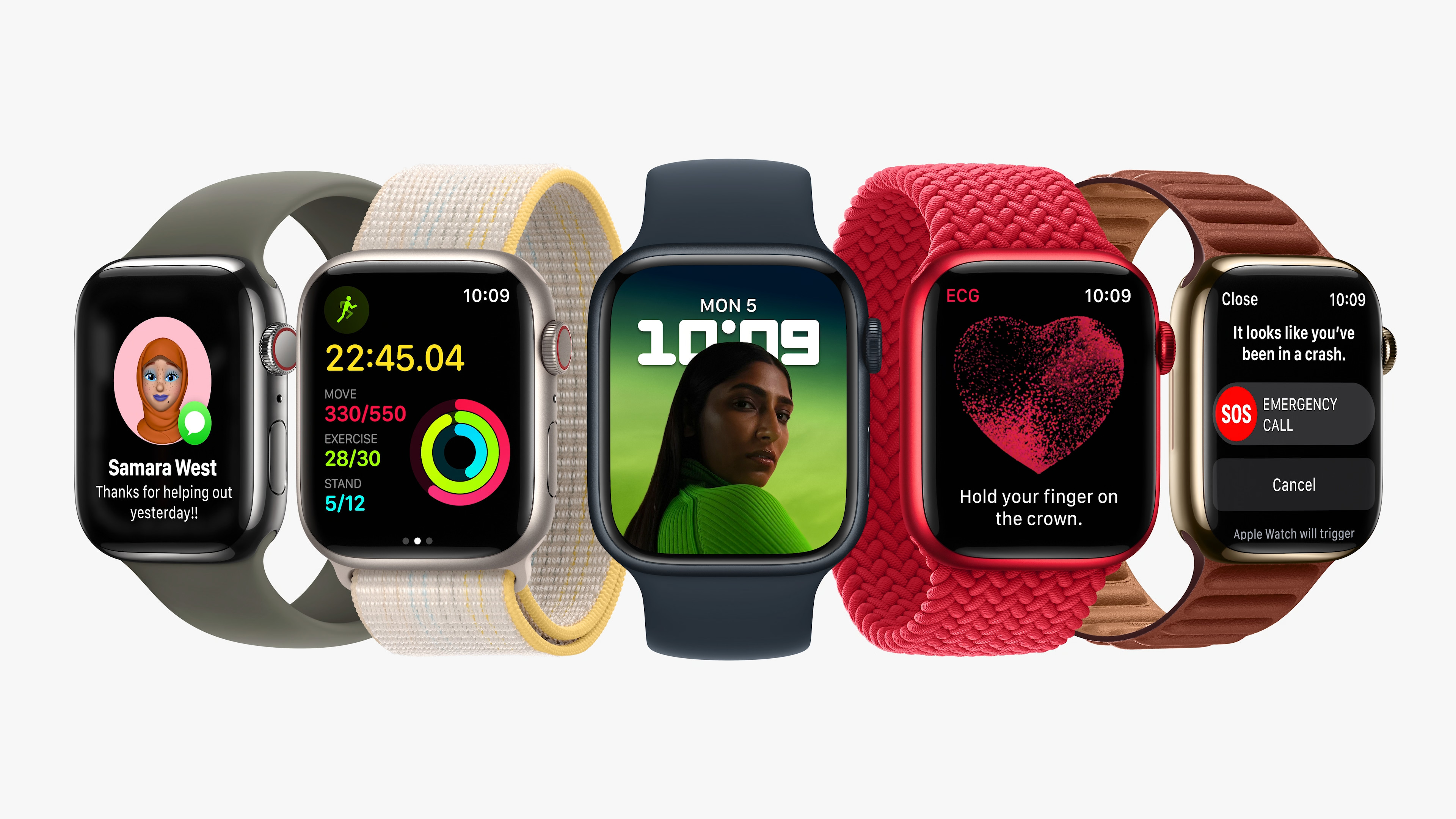 apple watch variety display