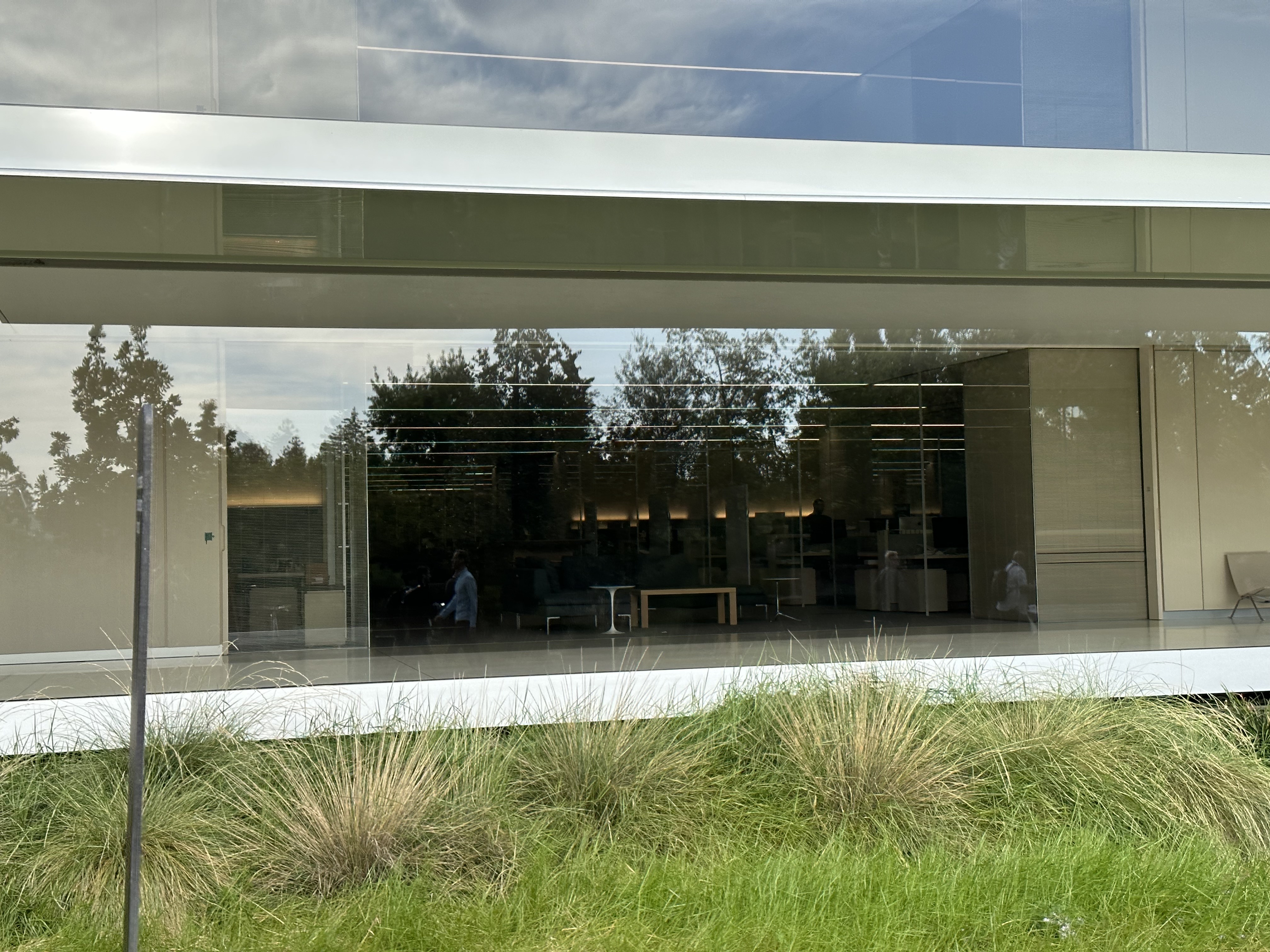 building glass reflection