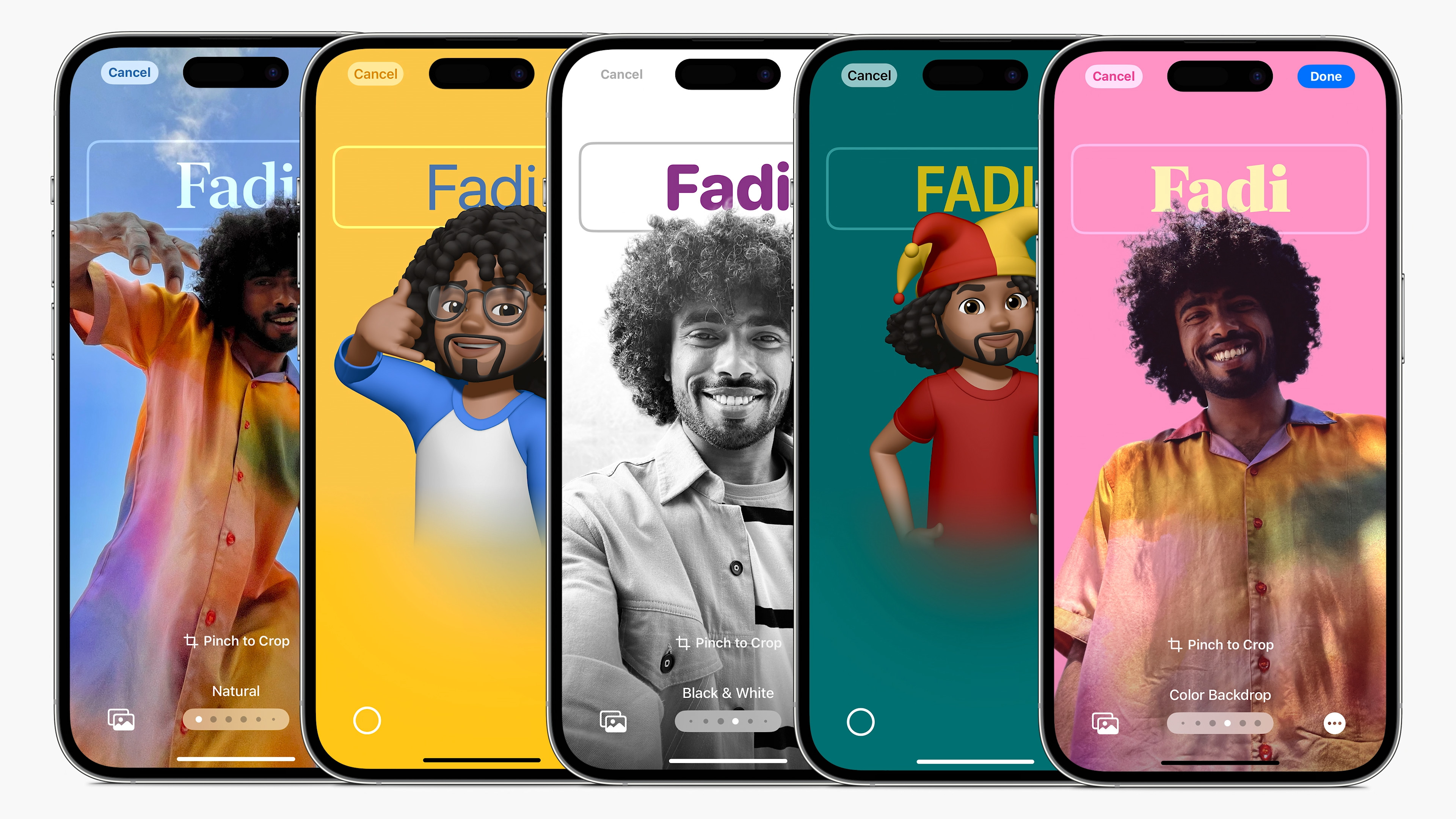 contact customization options