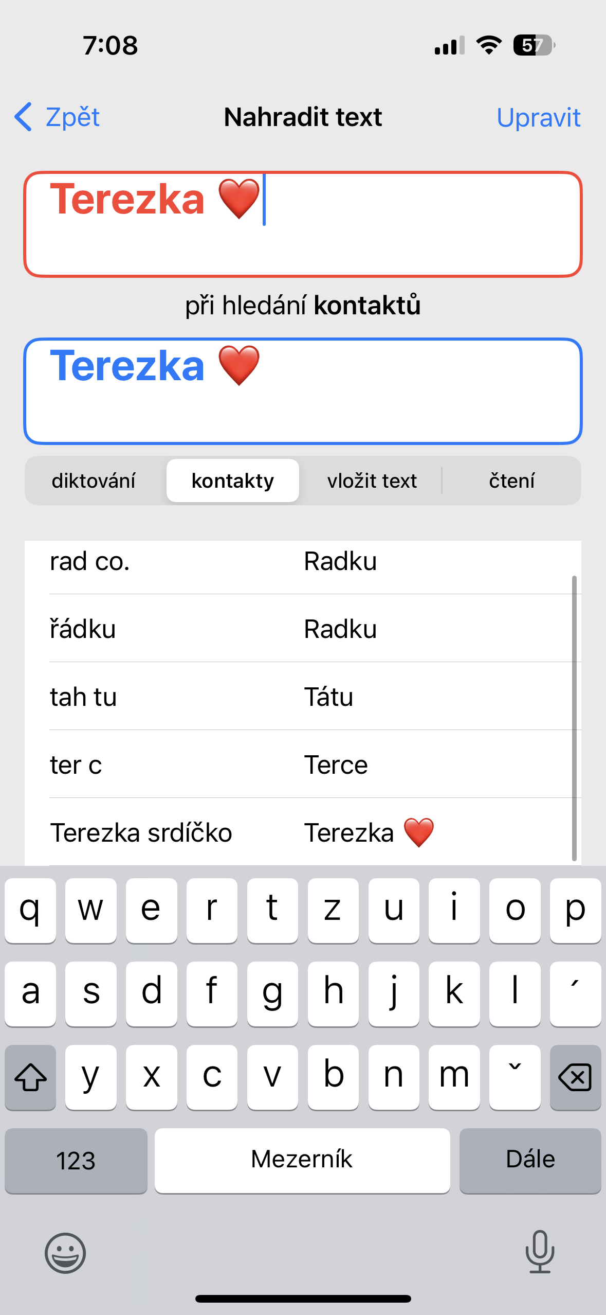 contact search heart icon