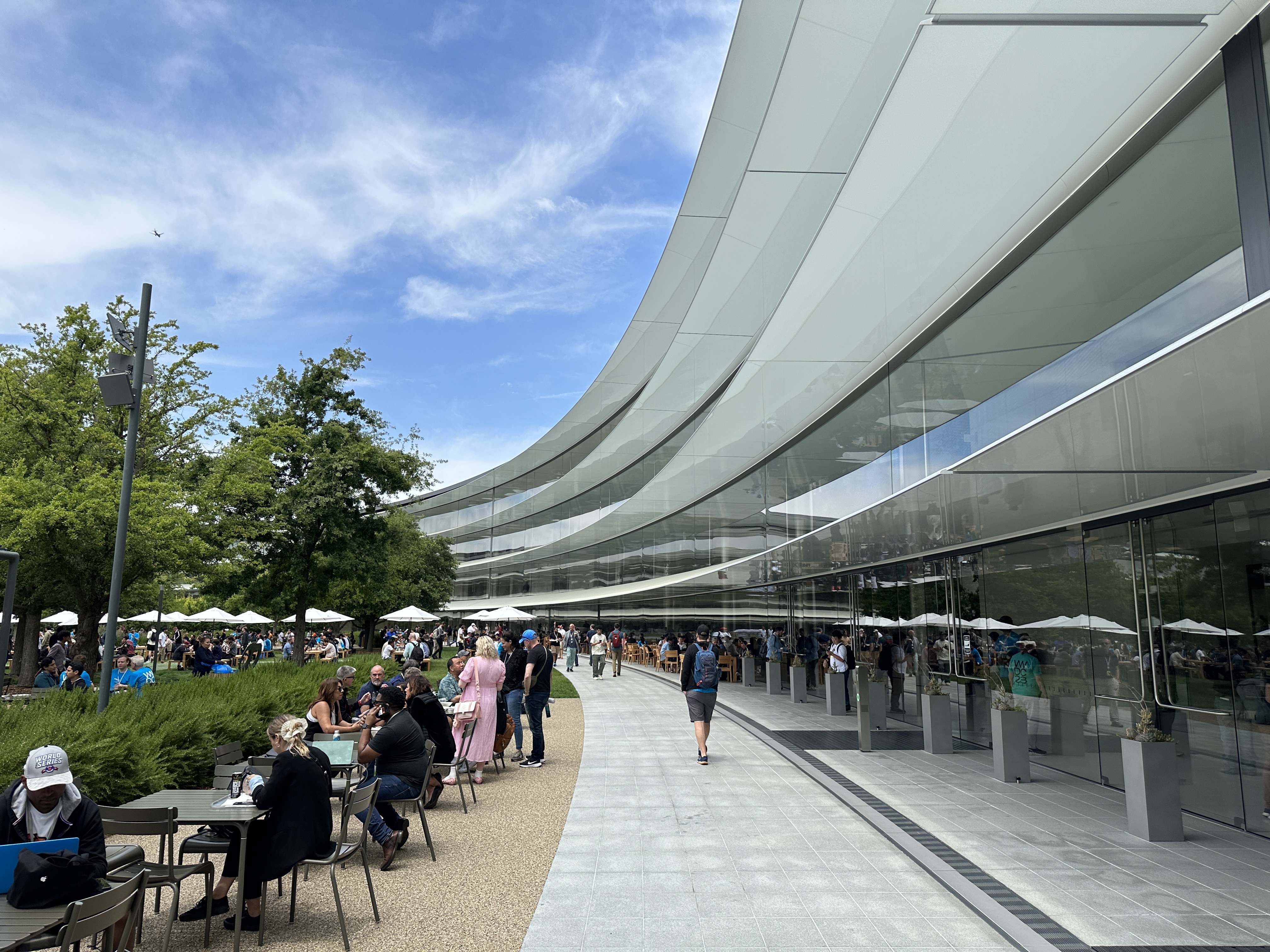 curved building exterior