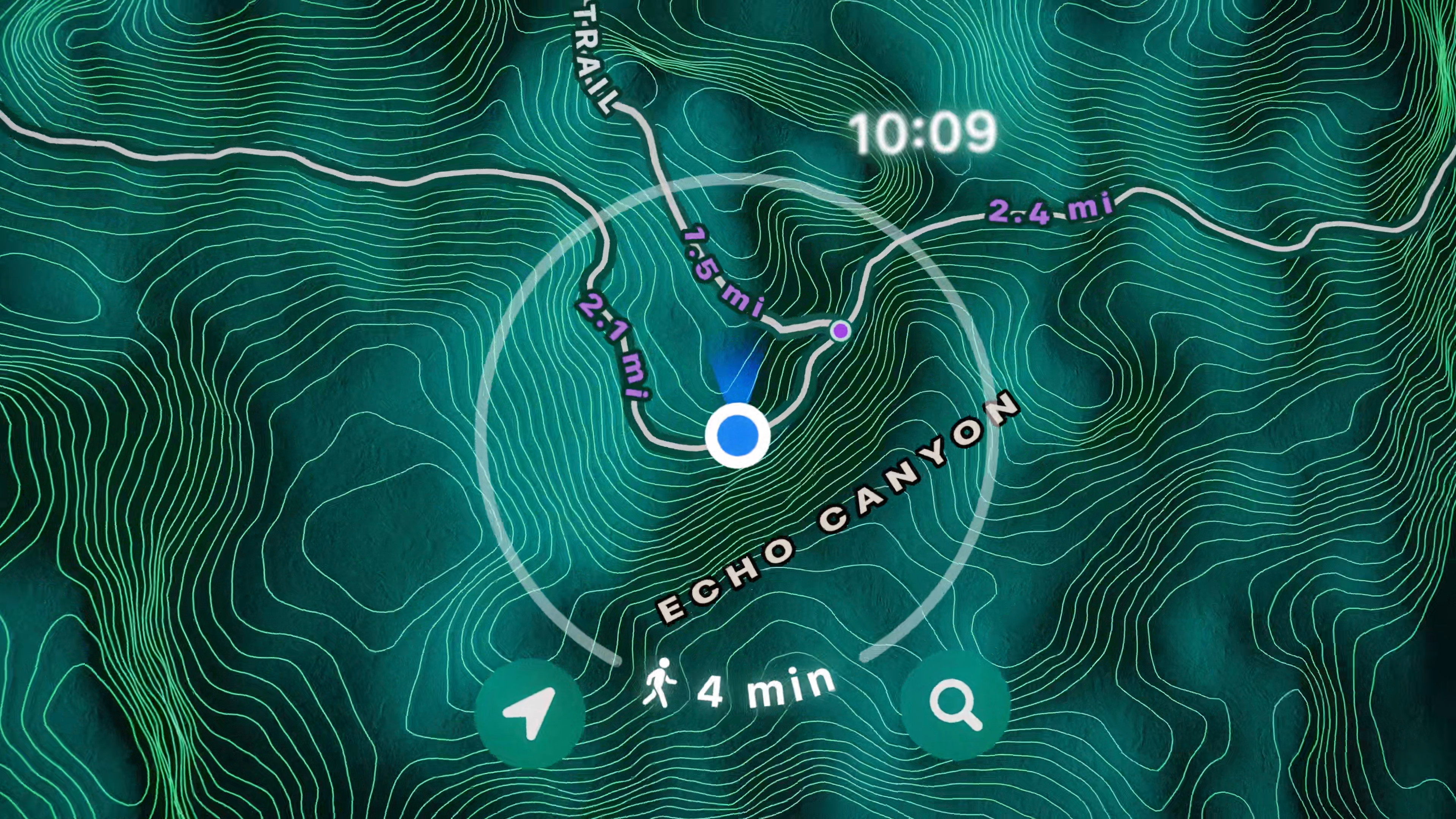 digital map interface