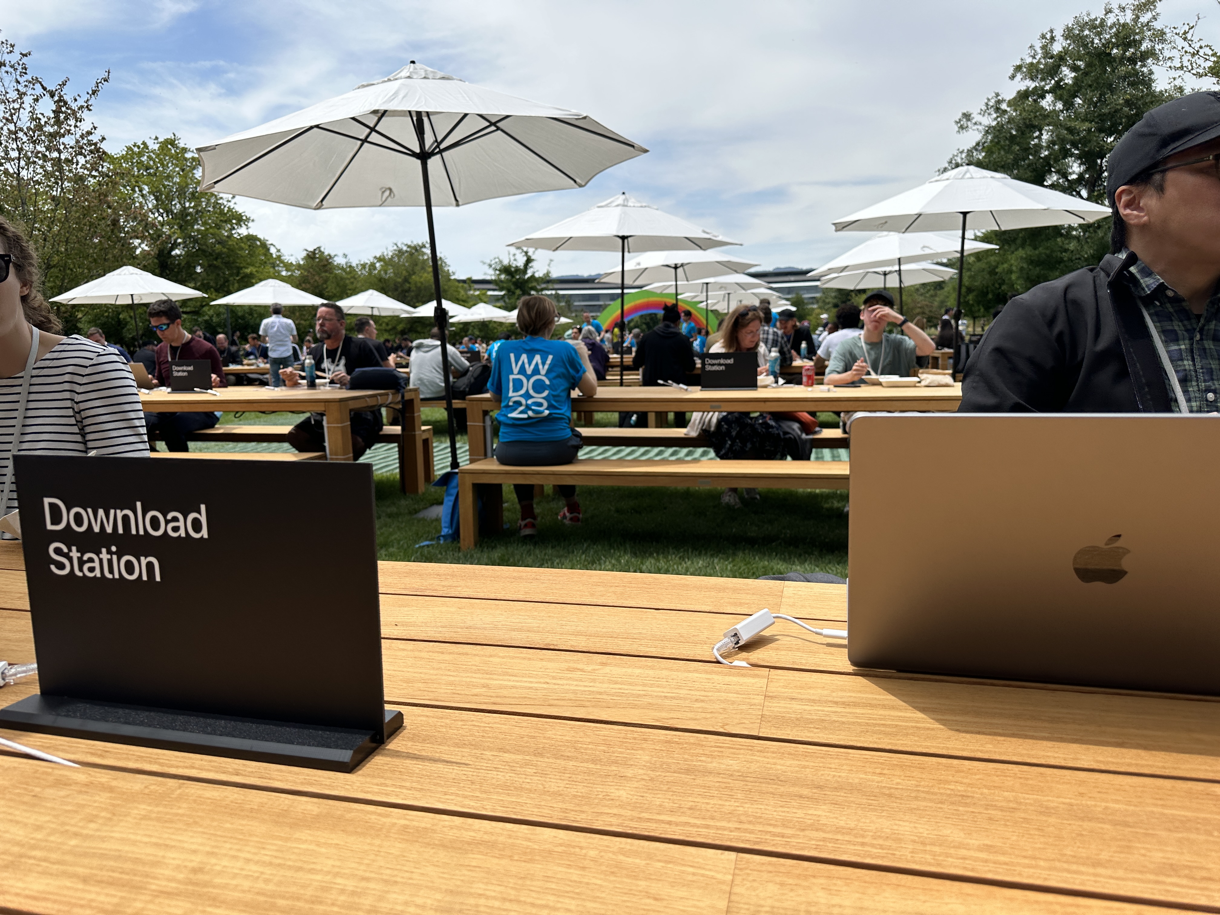 download station setup