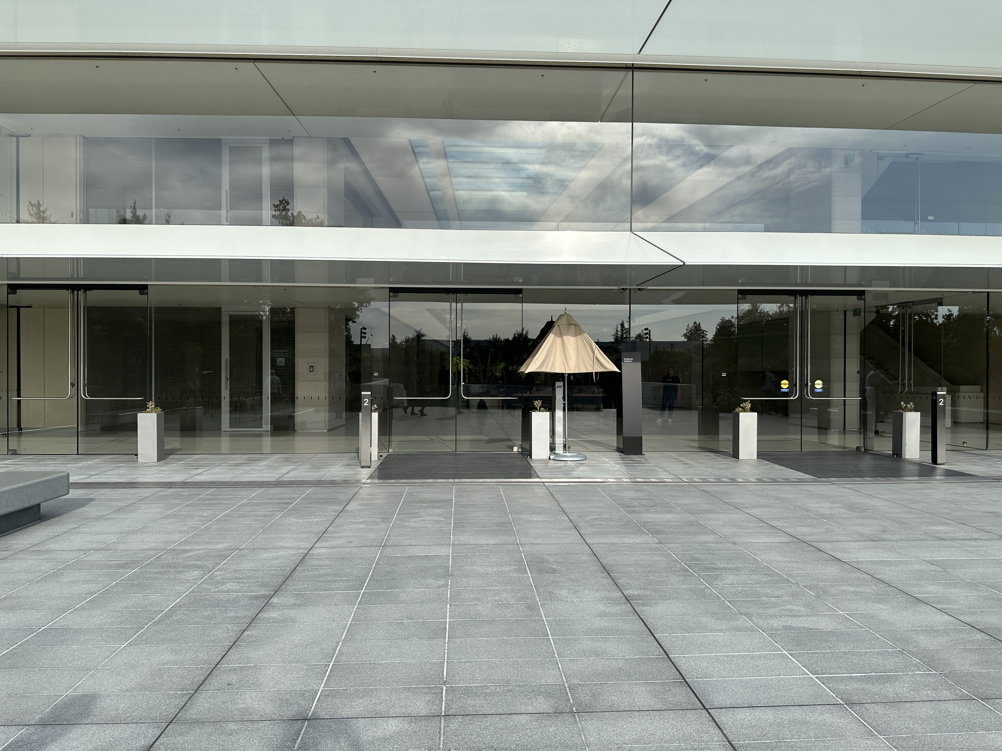 entrance modern building