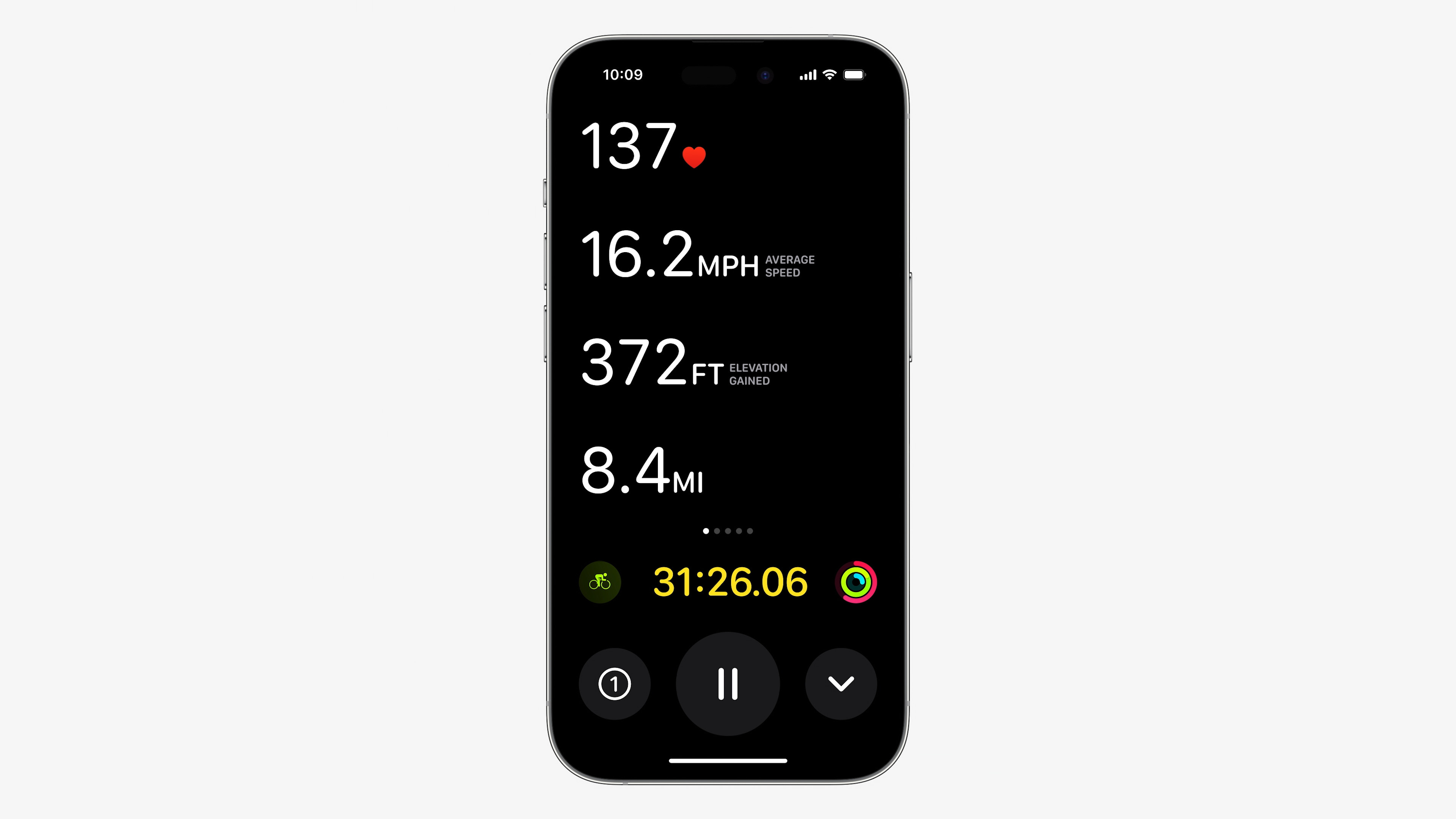 fitness tracking heart rate speed