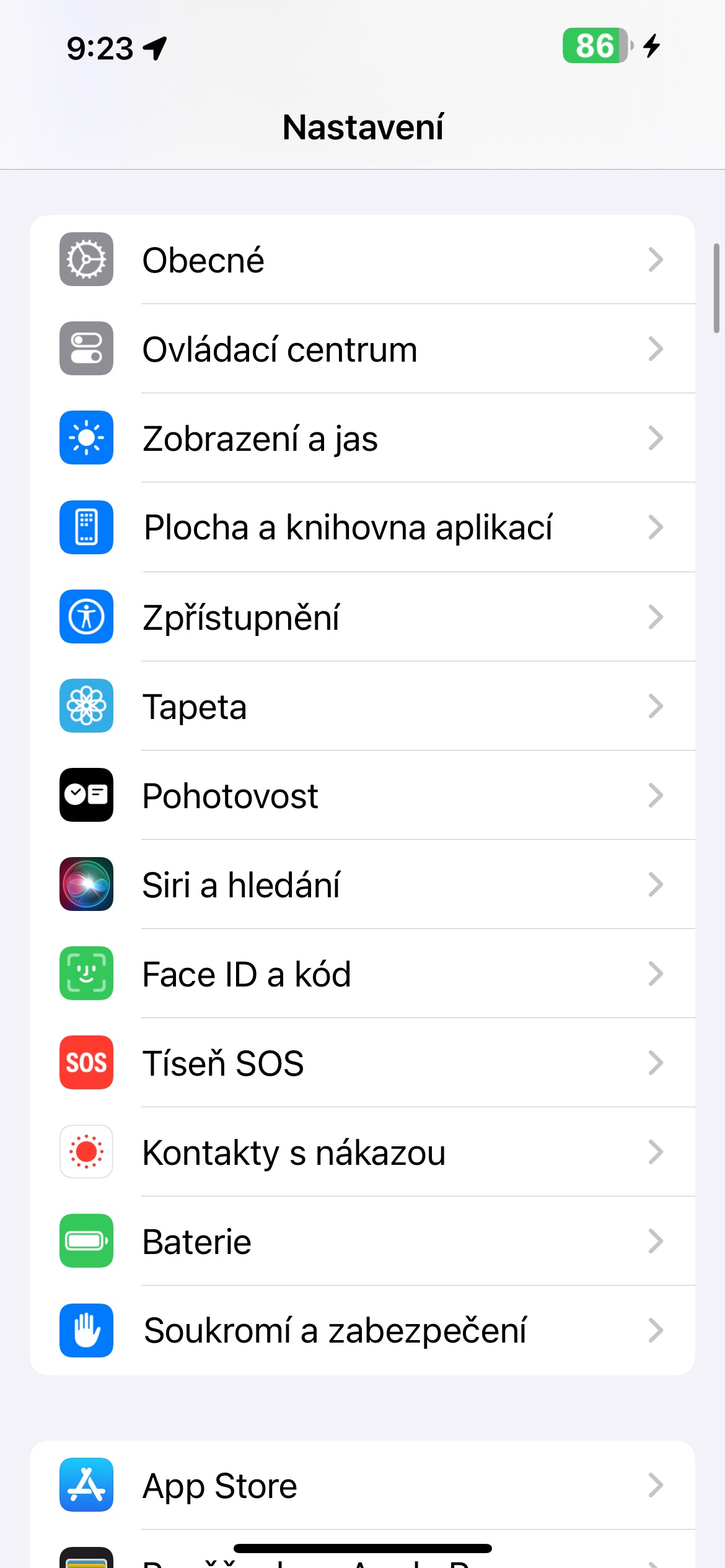 iOS 17 Pohotovost 6 iOS 17 Pohotovost 6