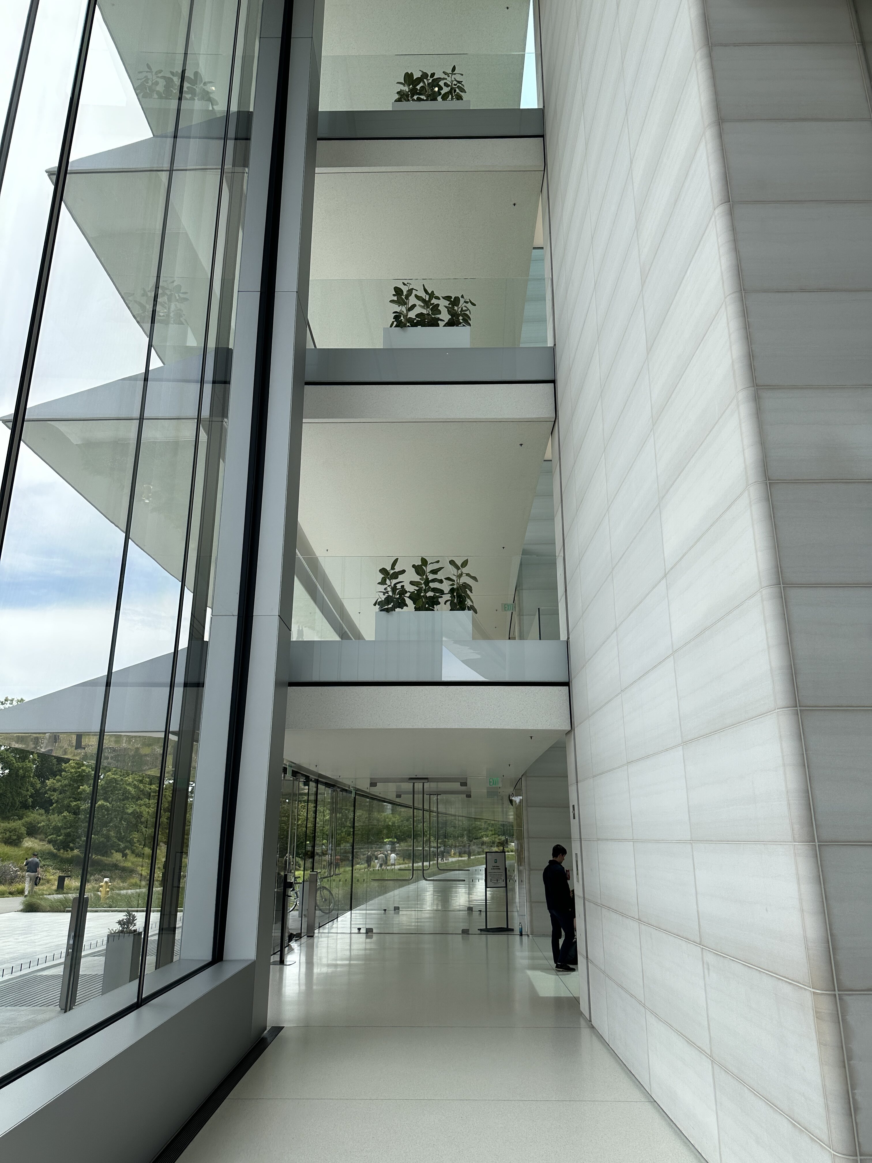interior glass walkway