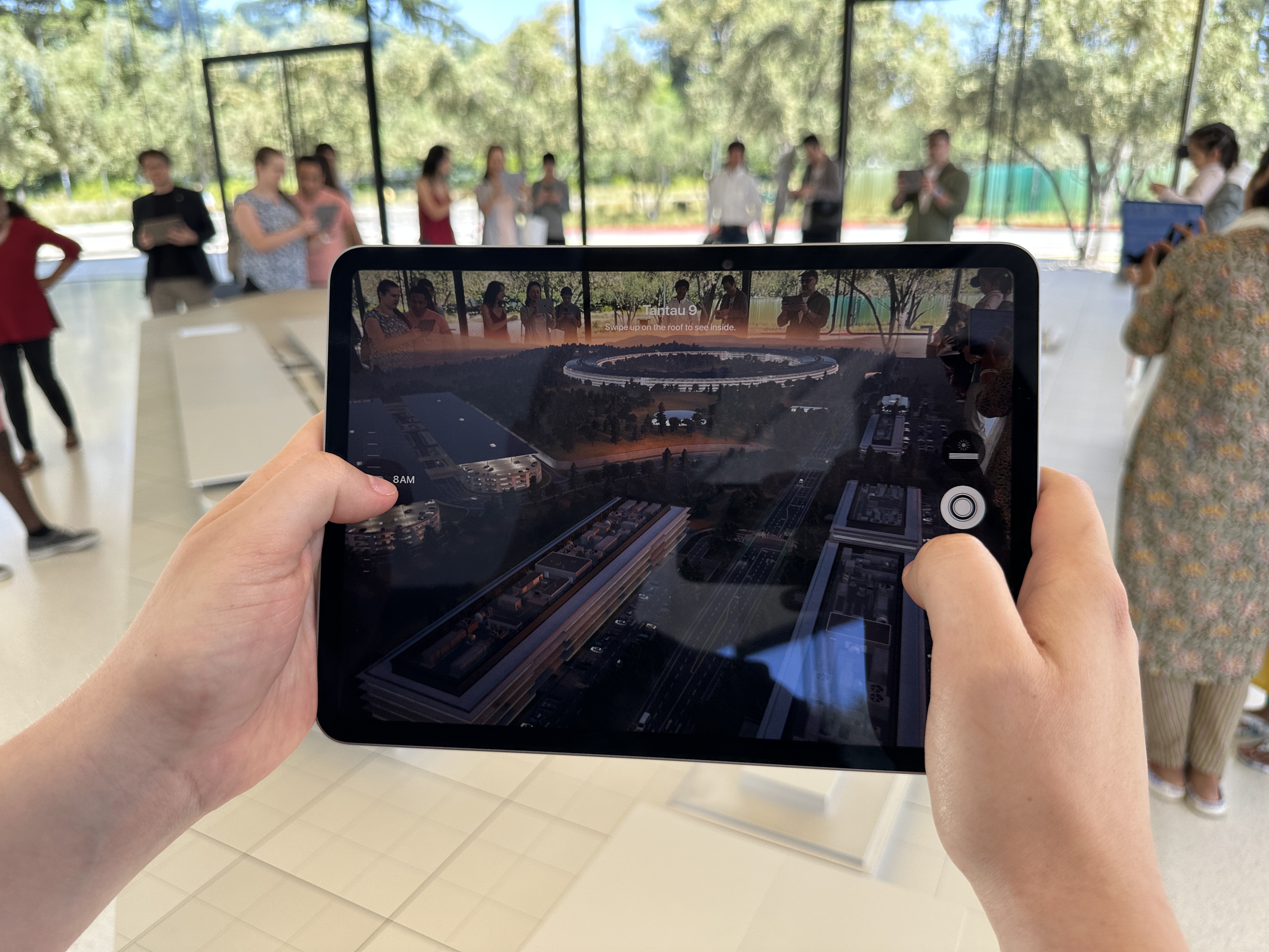 ipad augmented reality campus
