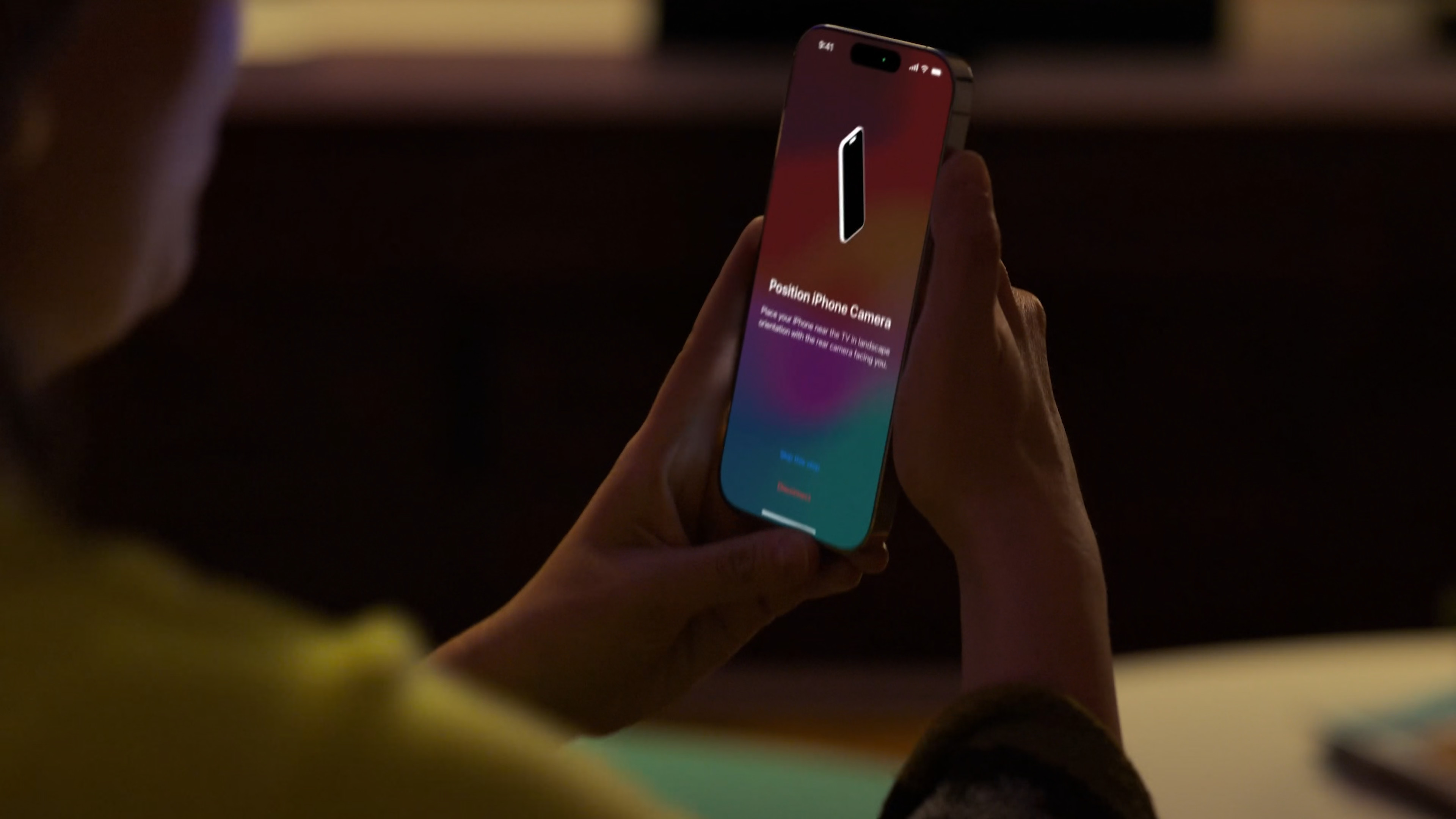 iphone camera positioning