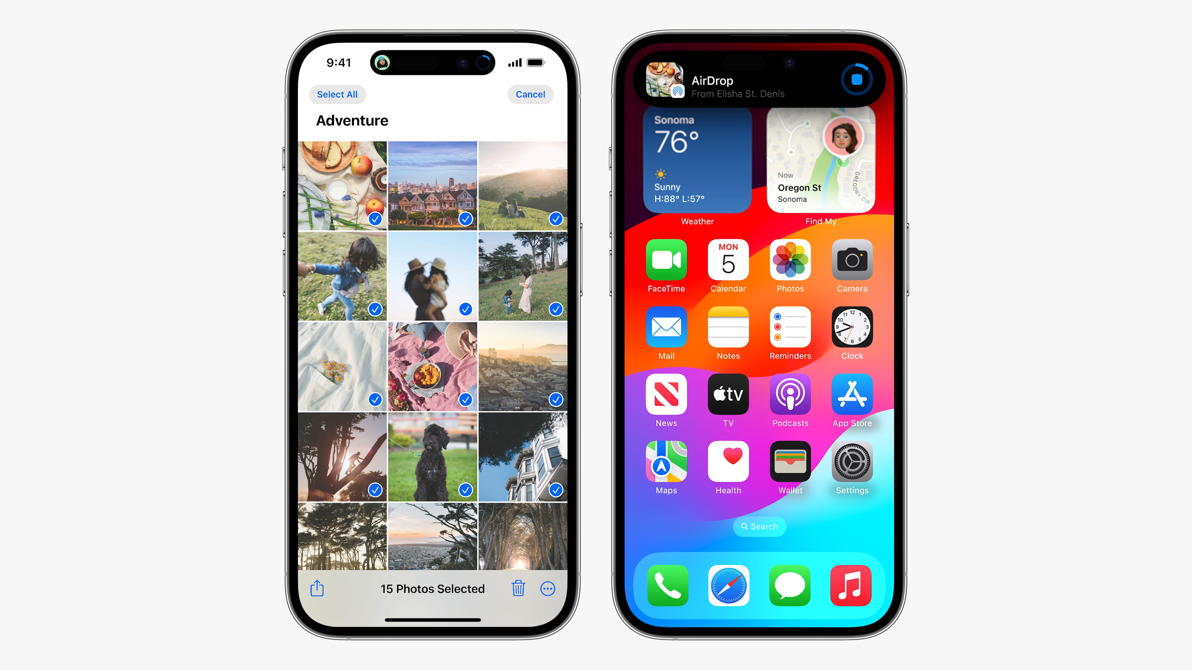 iphone photo sharing