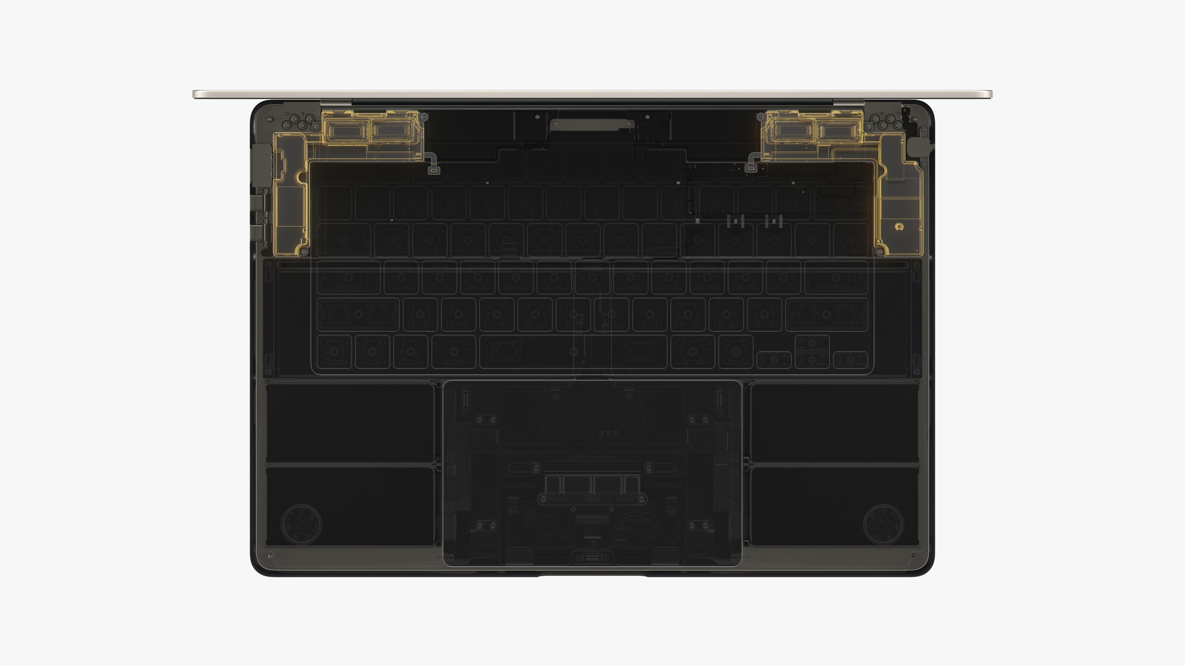 laptop internal view