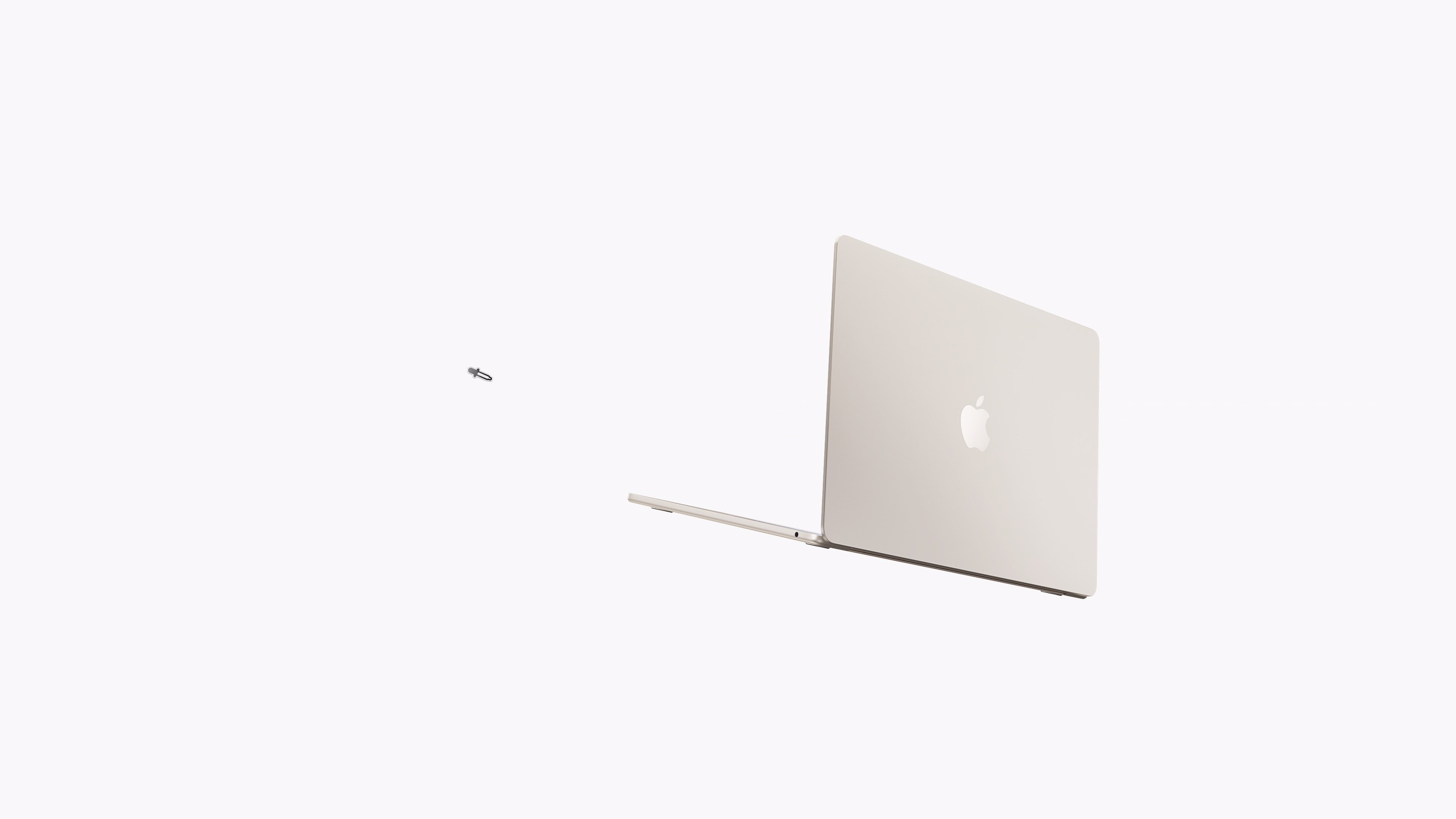 macbook air side view