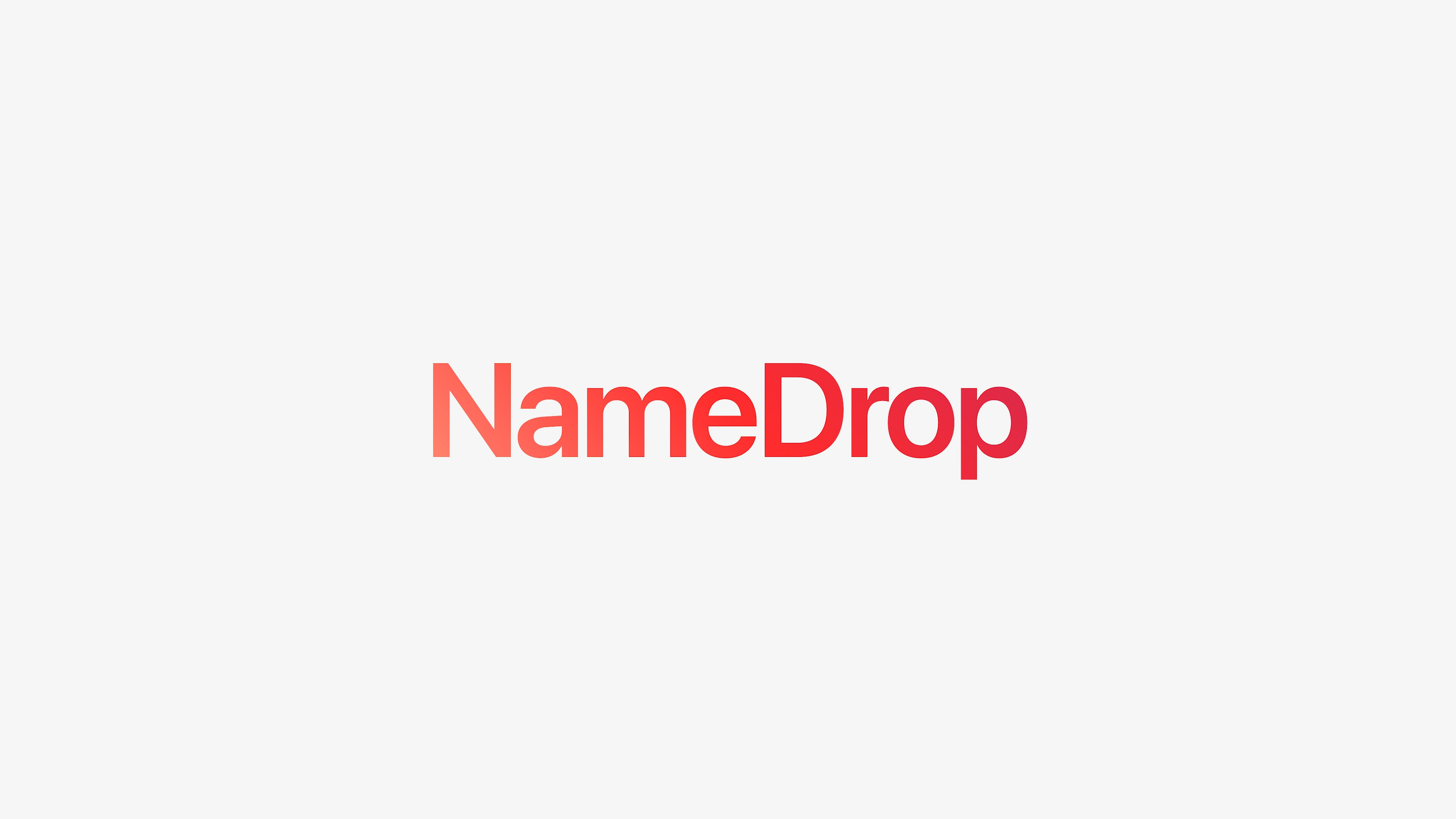 namedrop logo