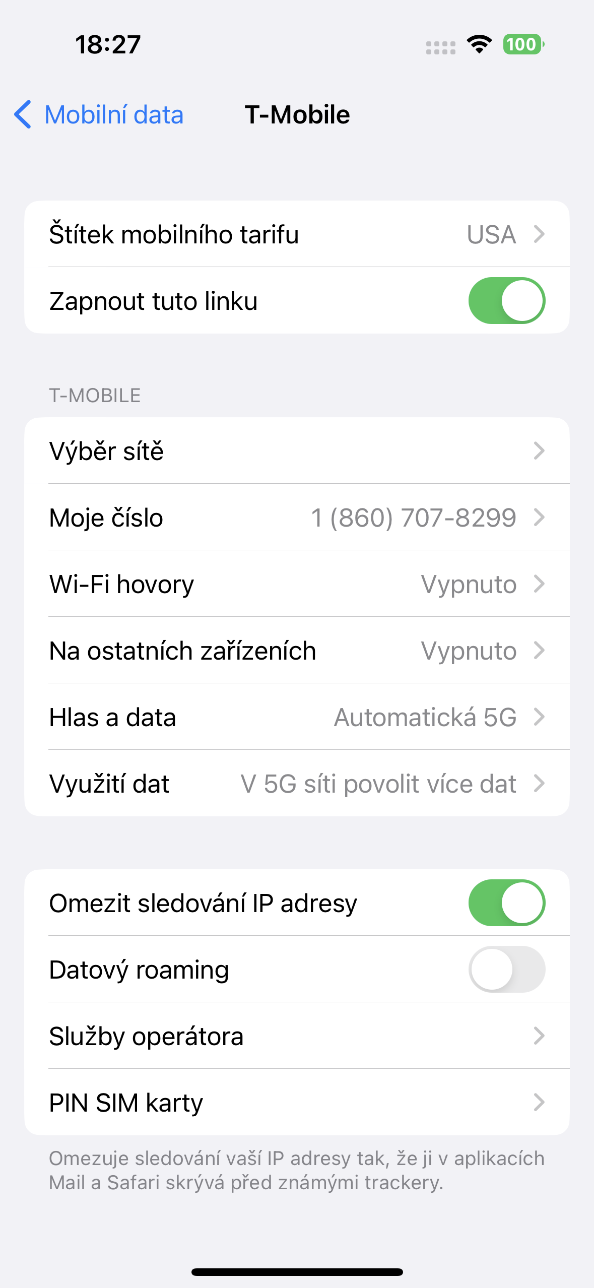 network settings screen