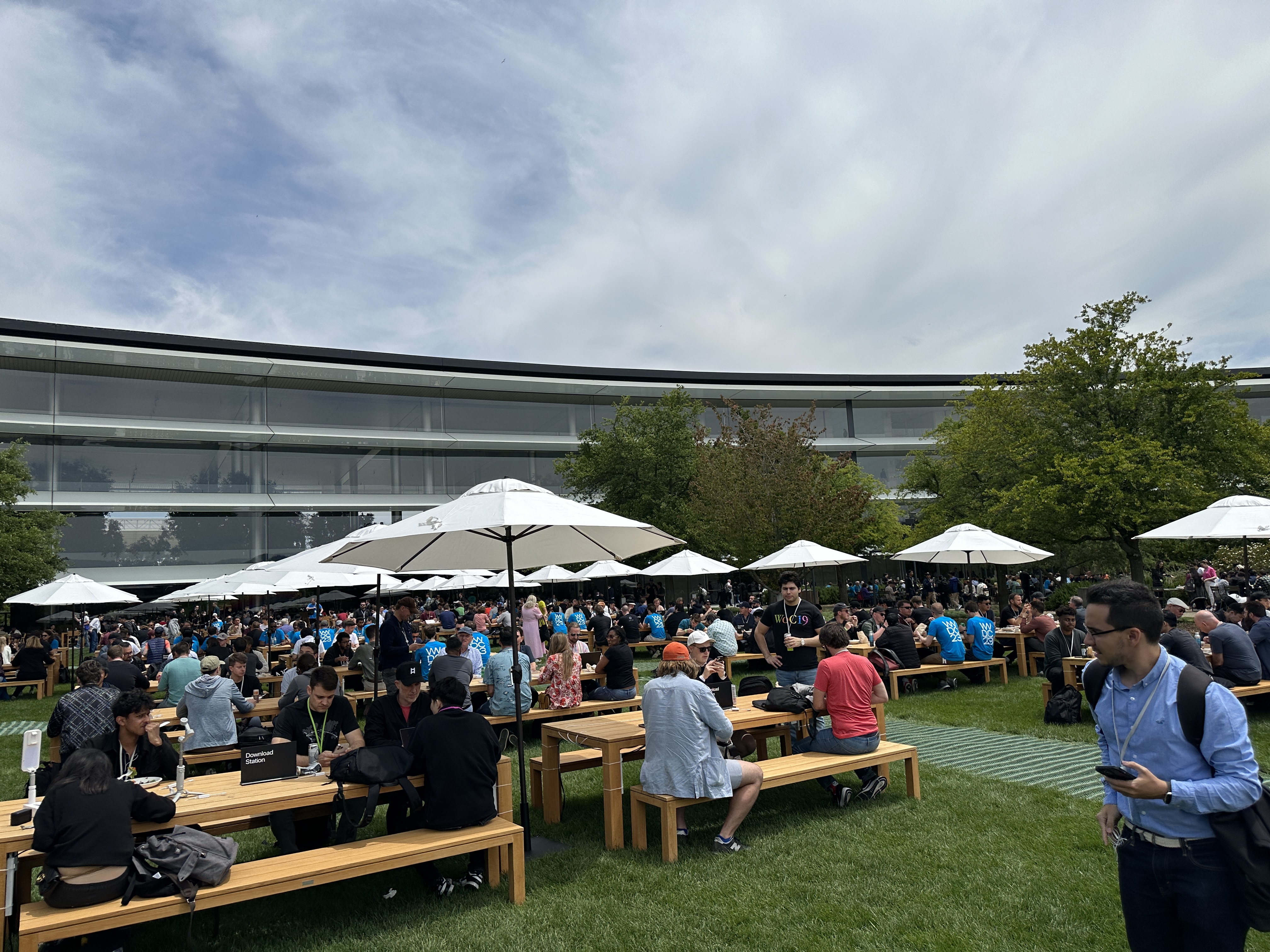 outdoor event gathering