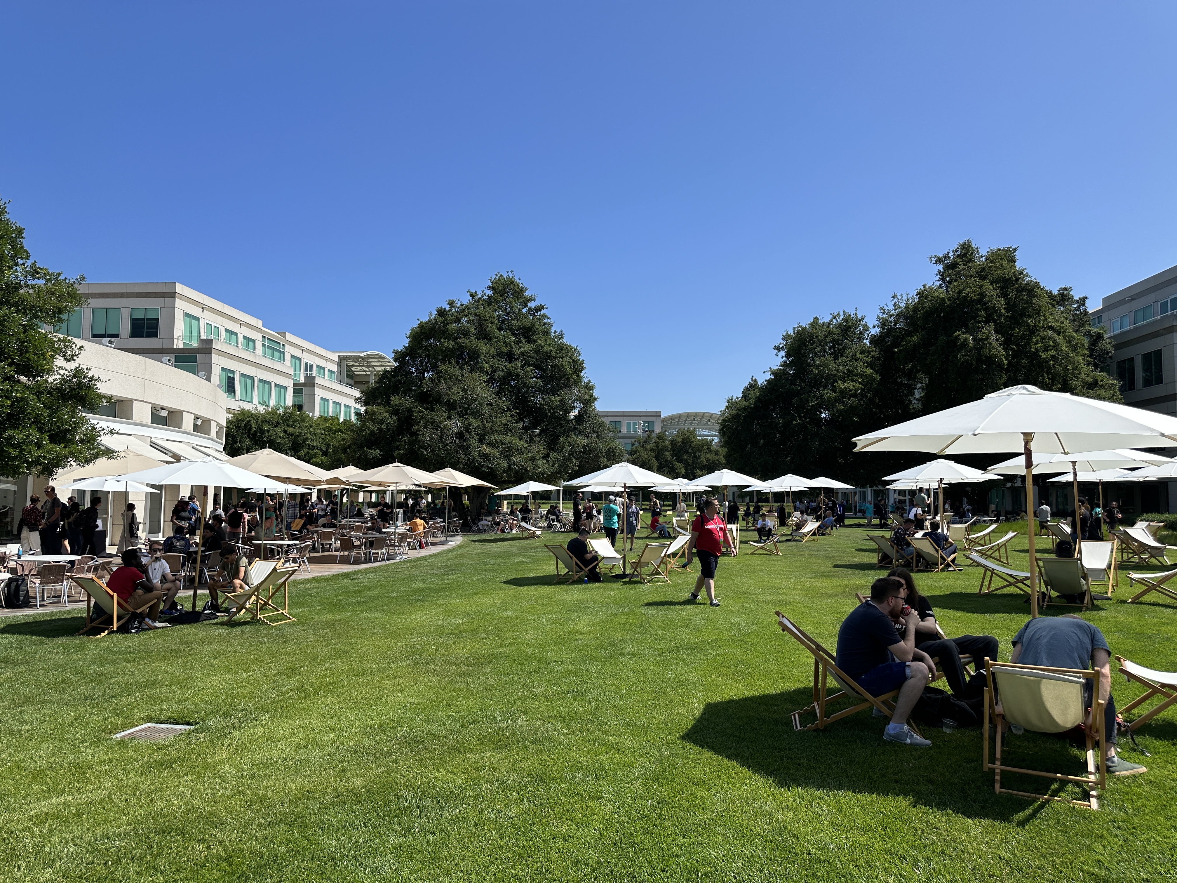 outdoor seating event