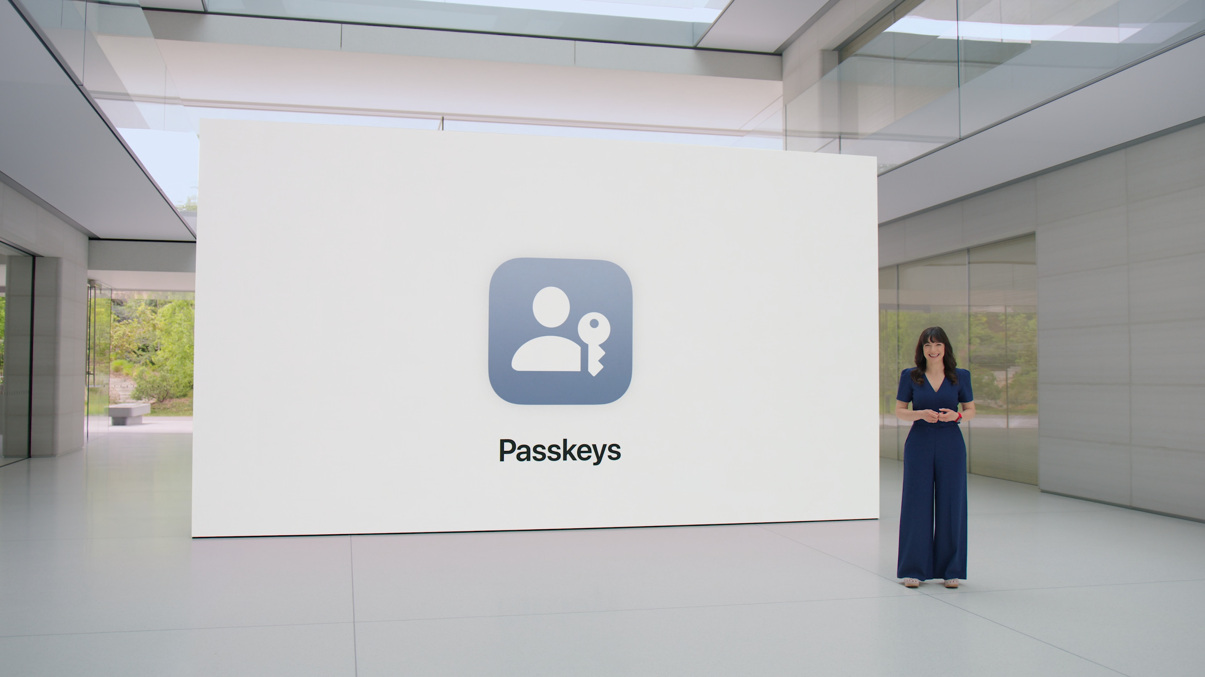 passkeys presentation slide