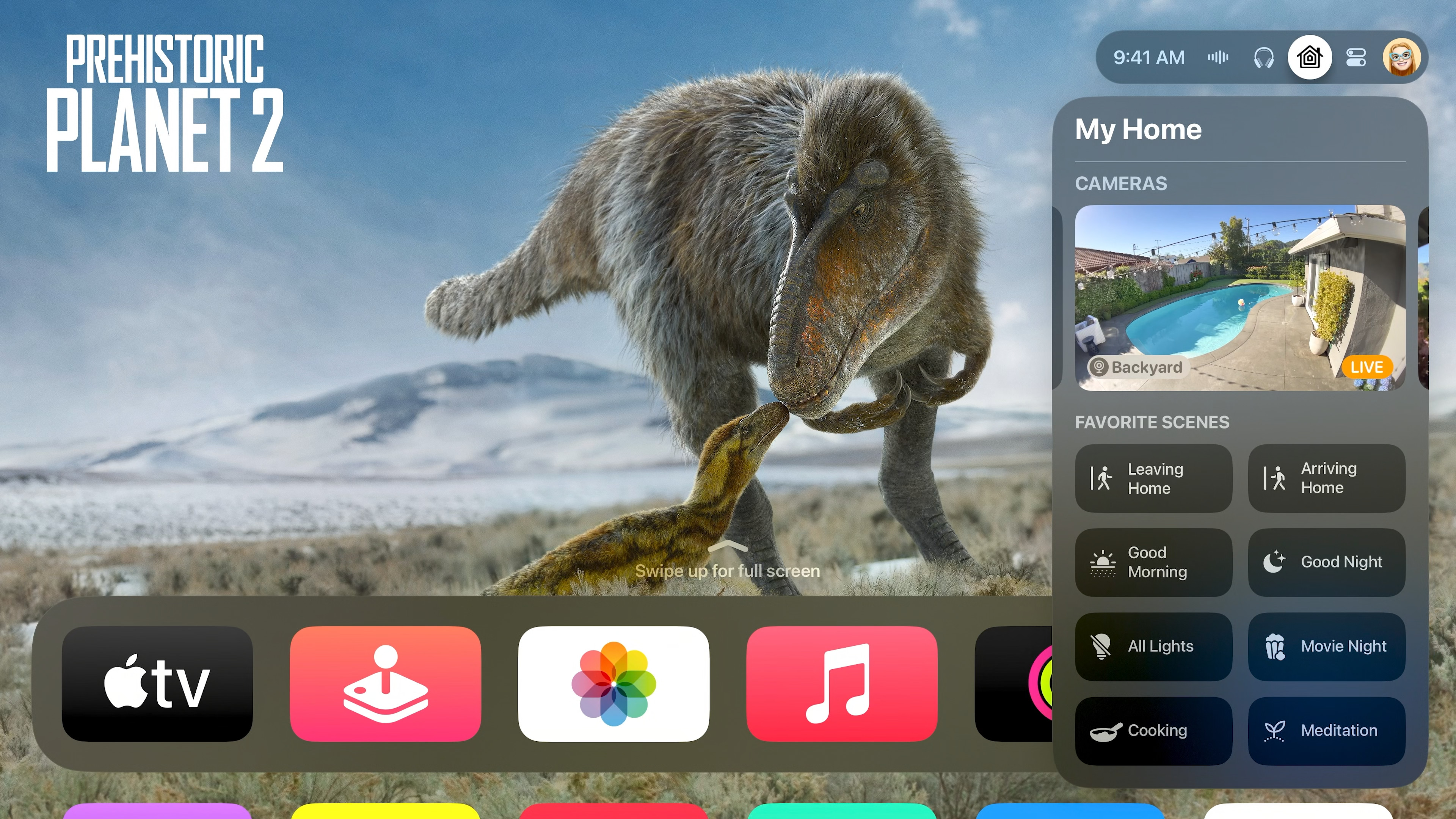 prehistoric planet home settings