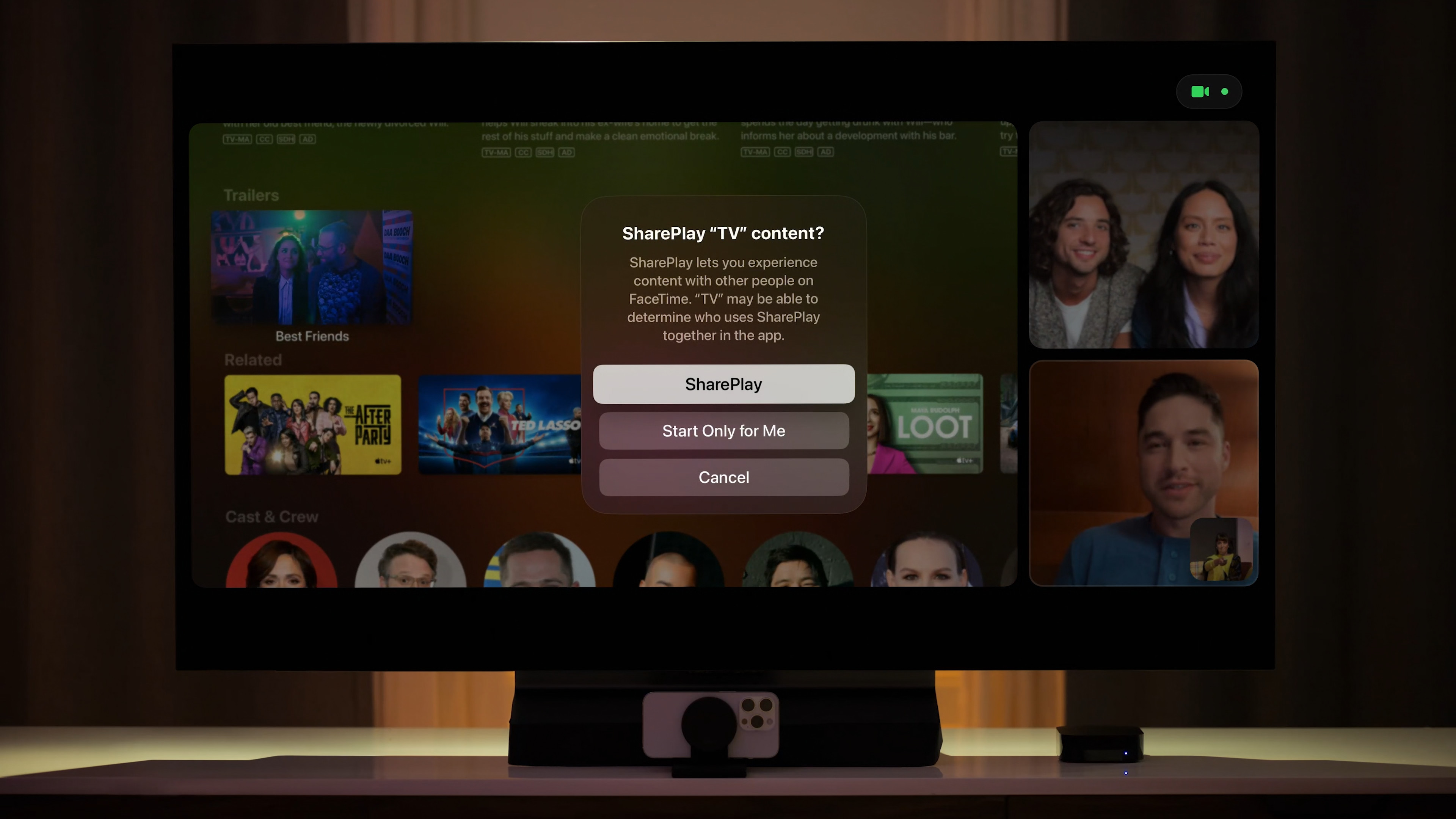 shareplay tv content