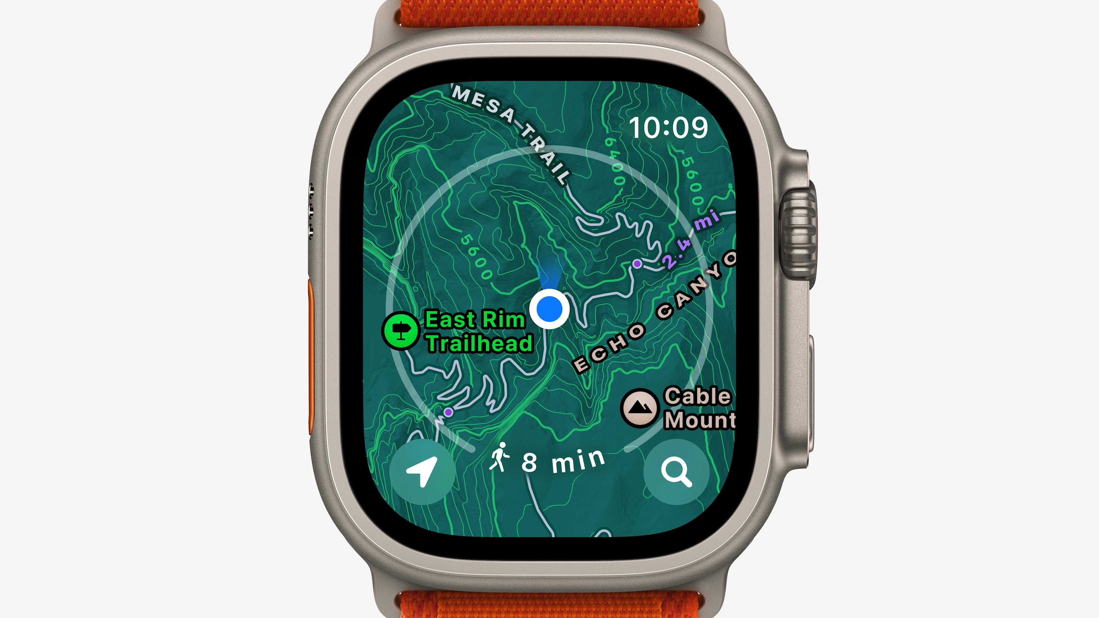 smartwatch map navigation