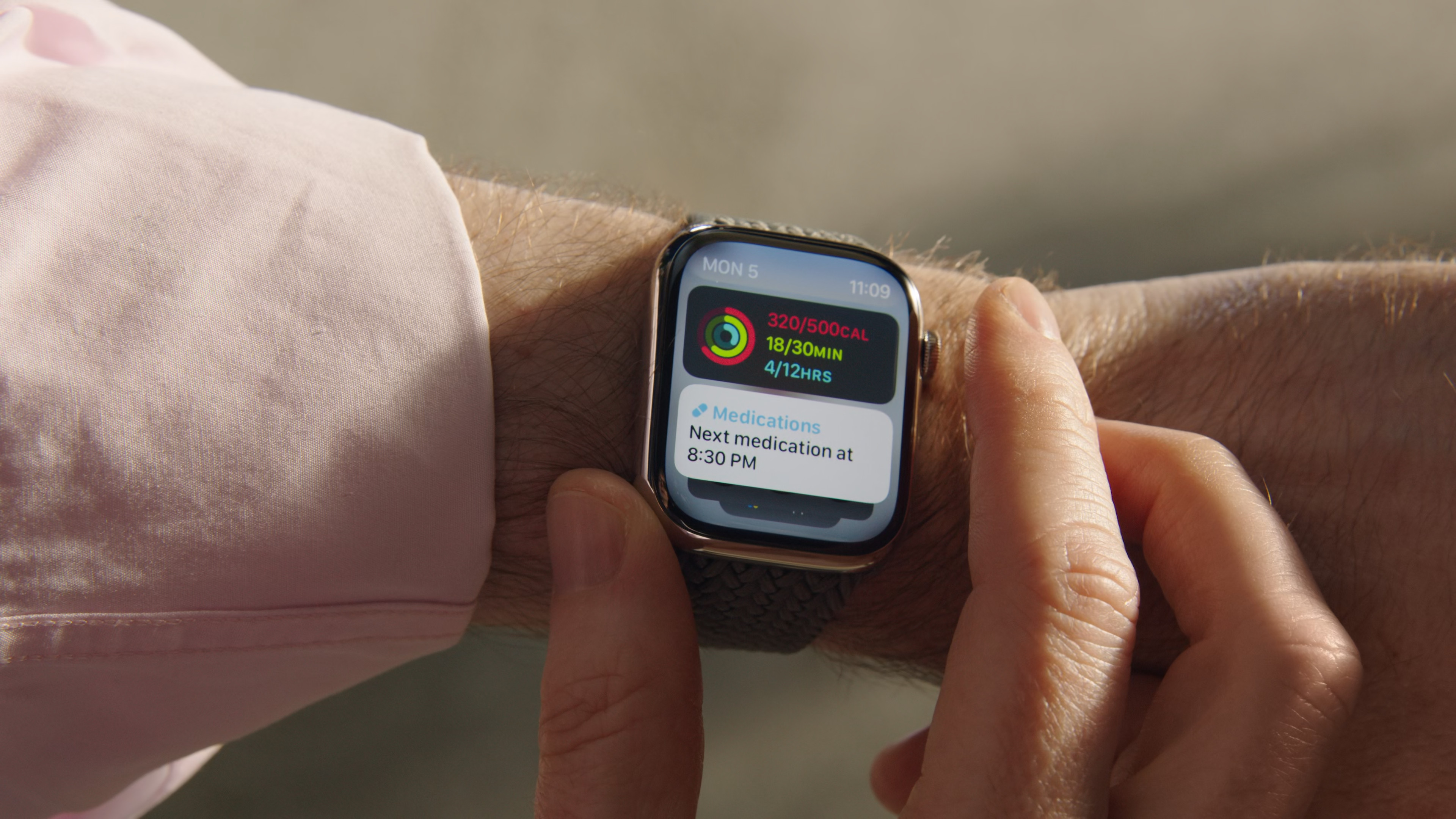 smartwatch medication reminder