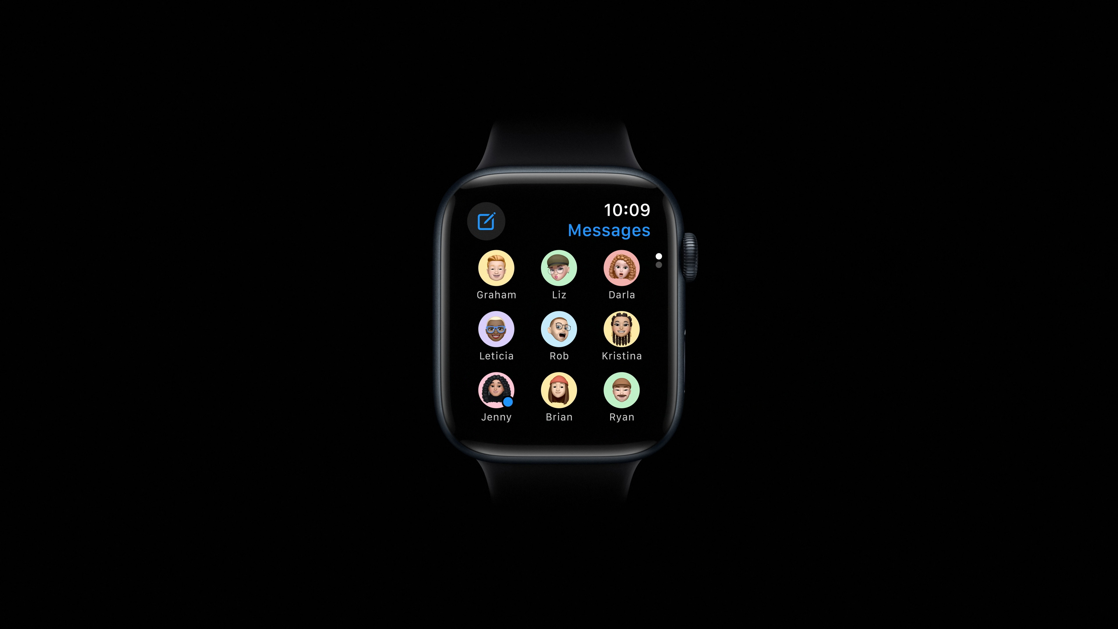 smartwatch messages app