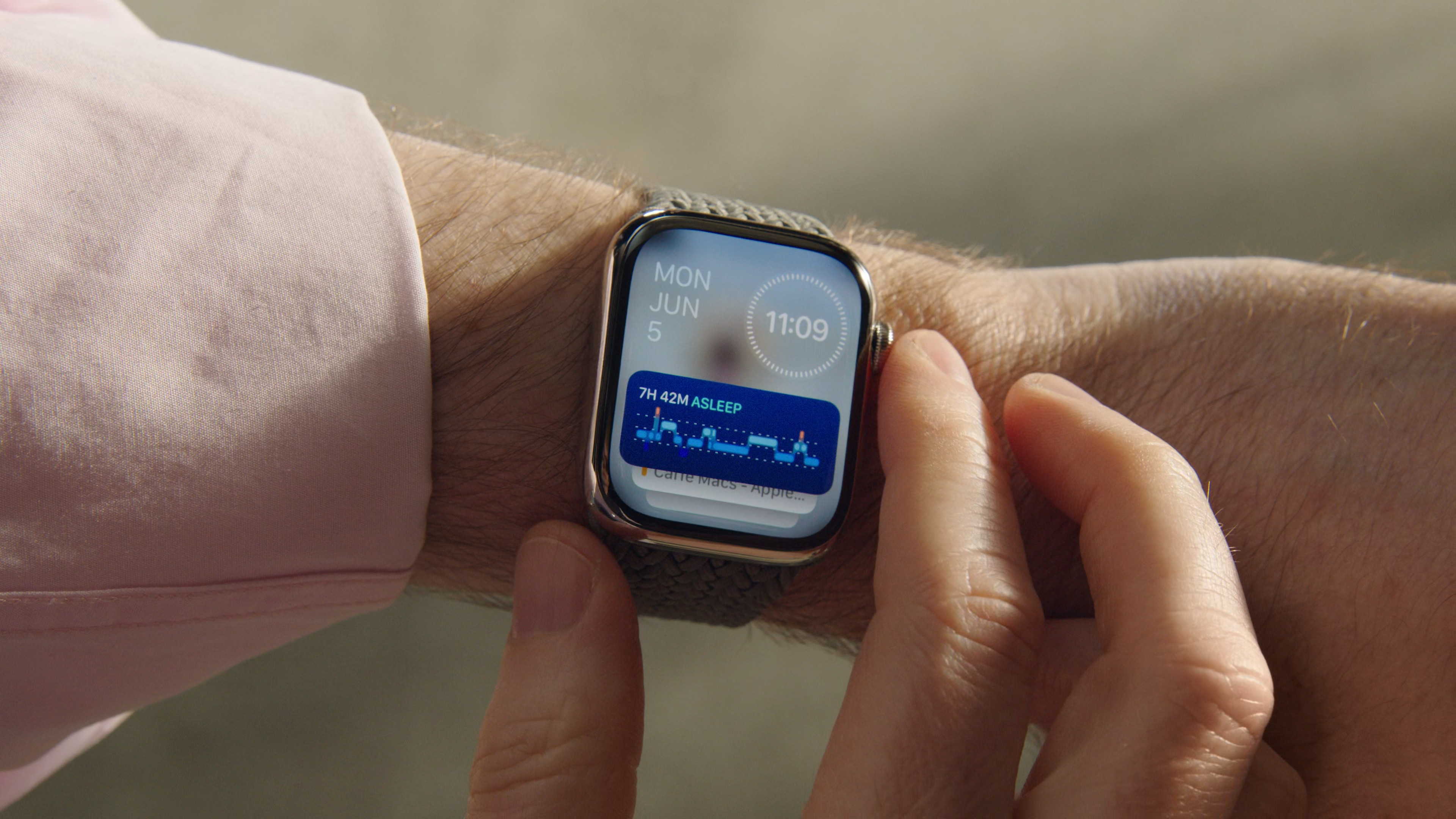 smartwatch sleep data