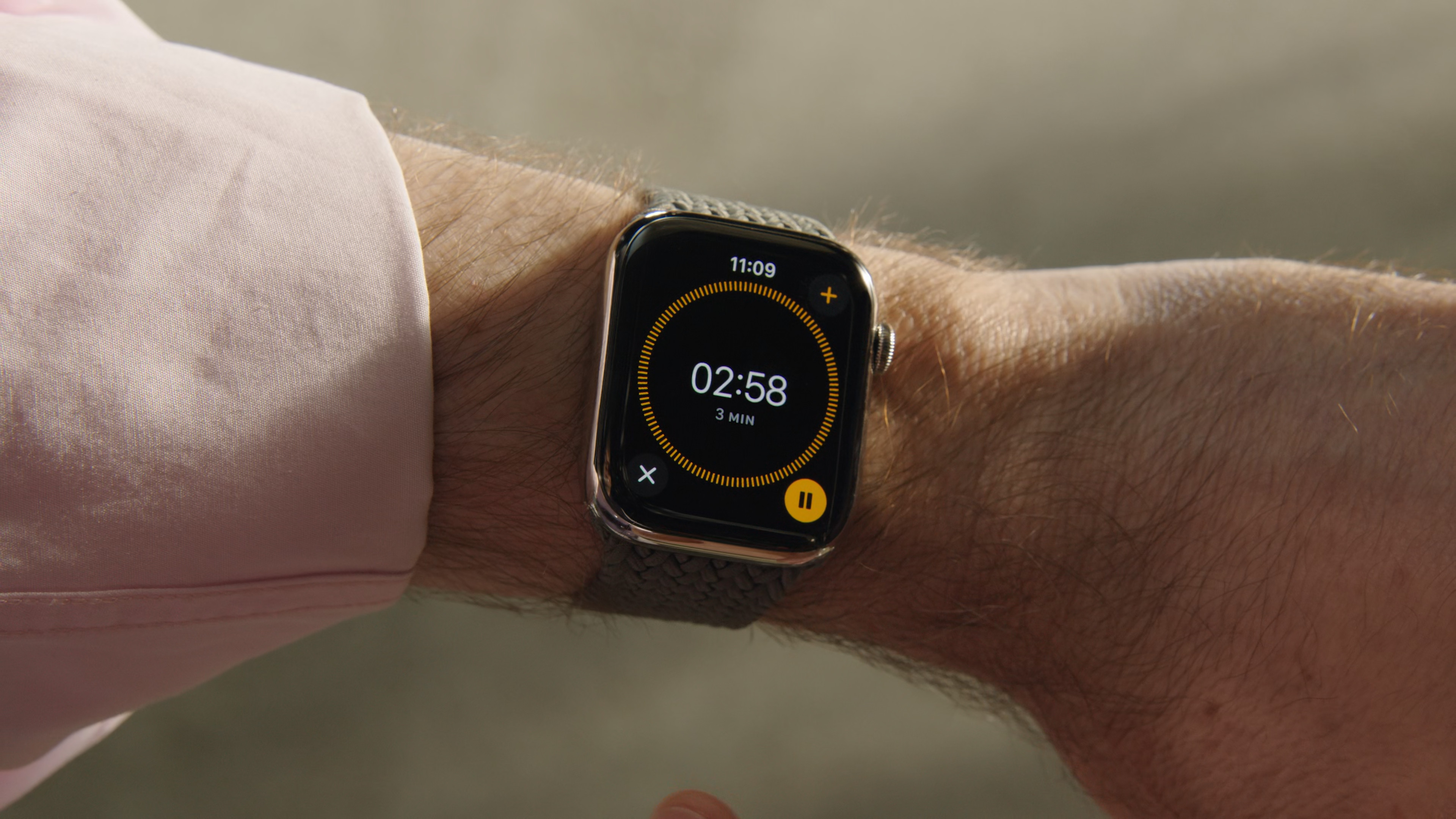 smartwatch timer countdown