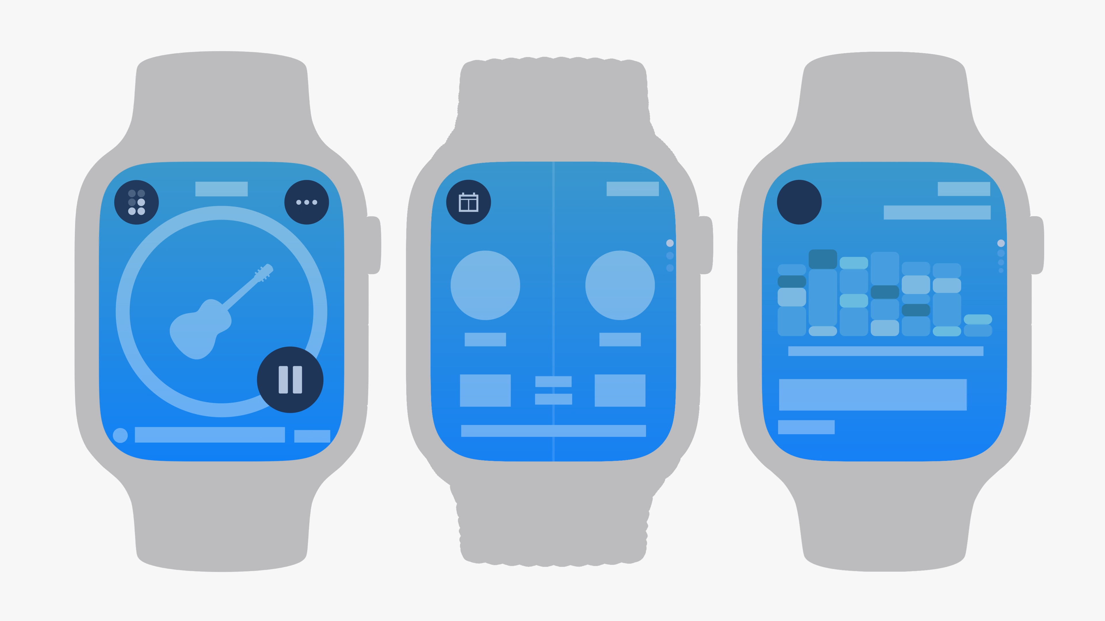smartwatch ui design