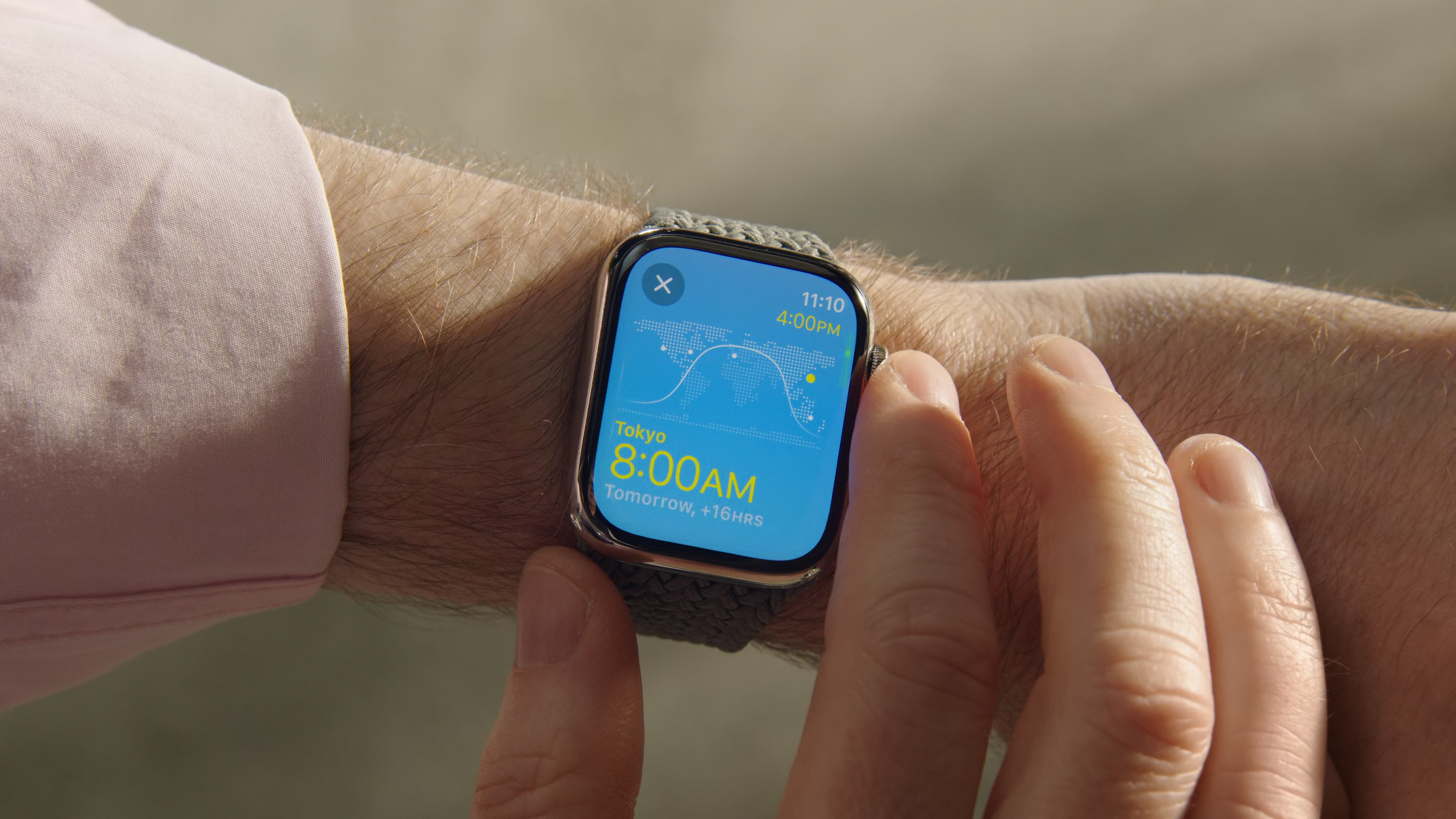 smartwatch world clock