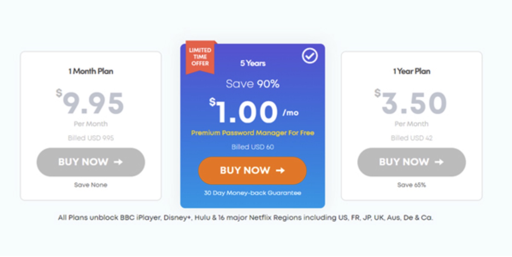 subscription plan comparison