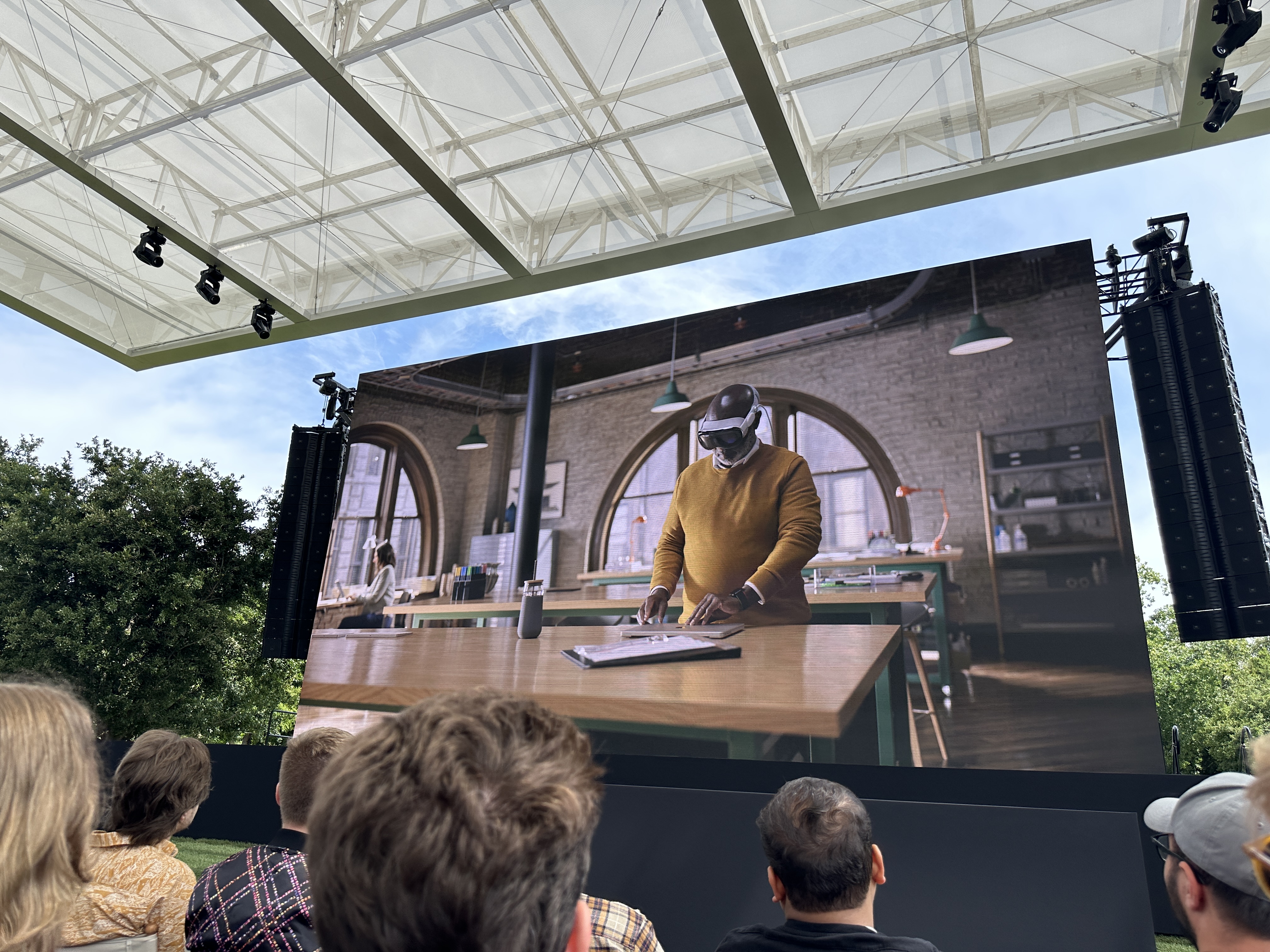 virtual reality demonstration