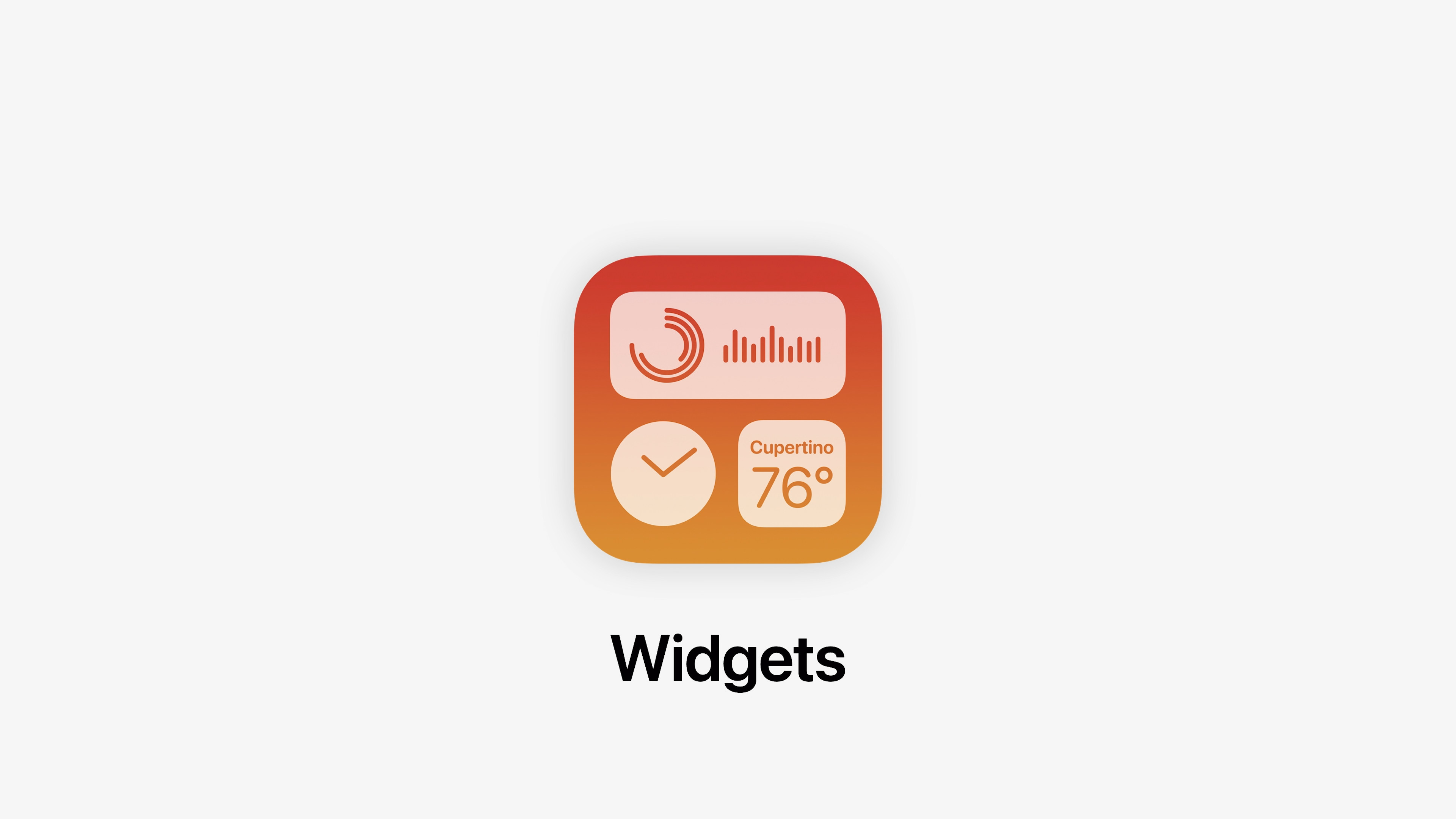 widgets icon design