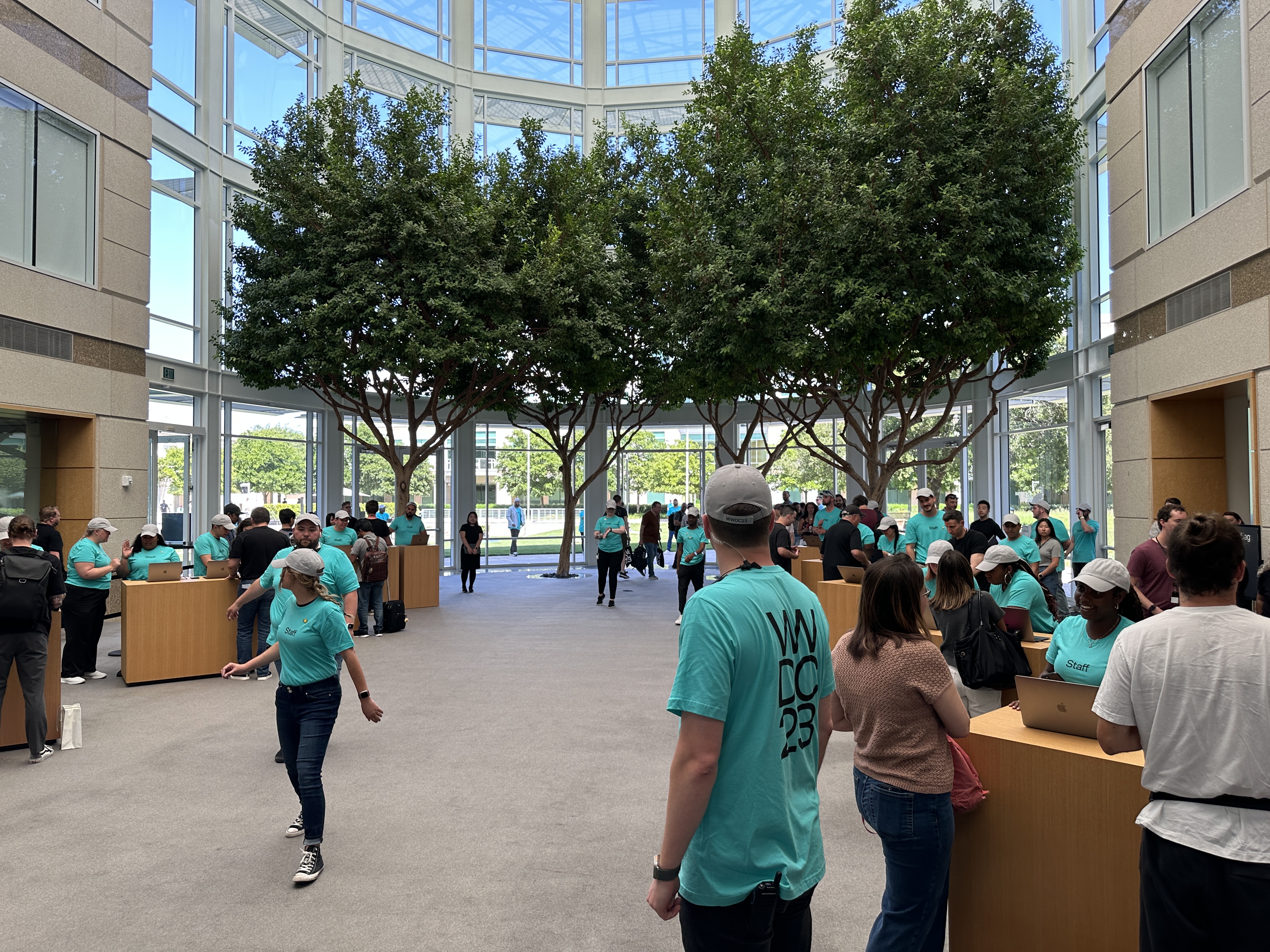 wwdc23 event atrium