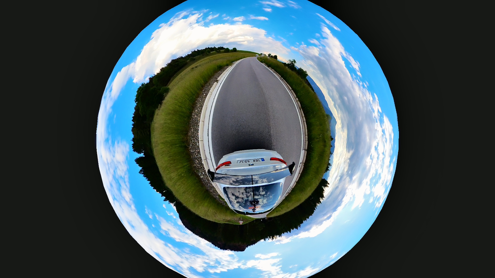 360 degree road view