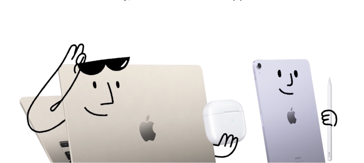 apple products illustration